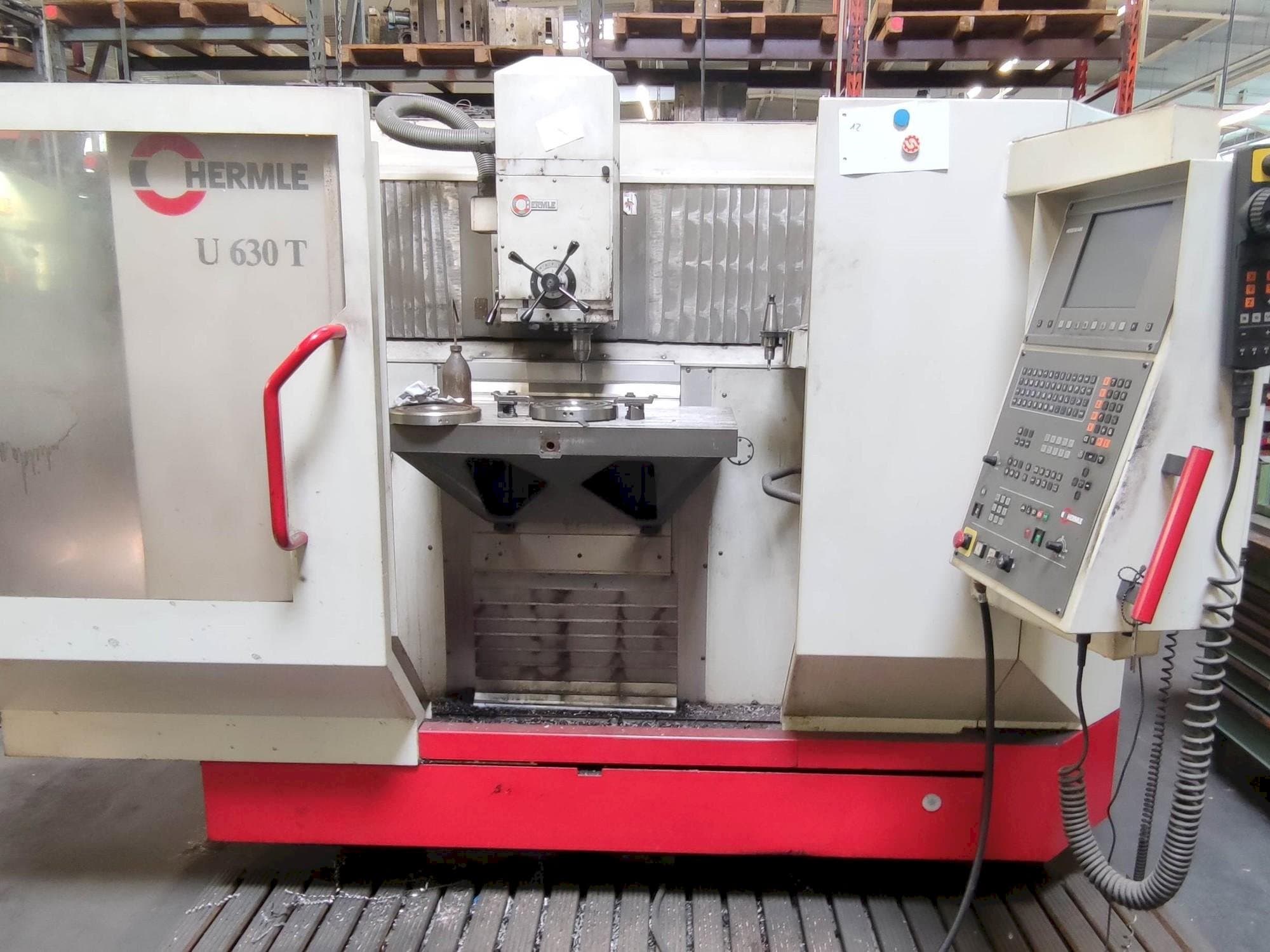 Makine HERMLE U630T - Önden görünüm