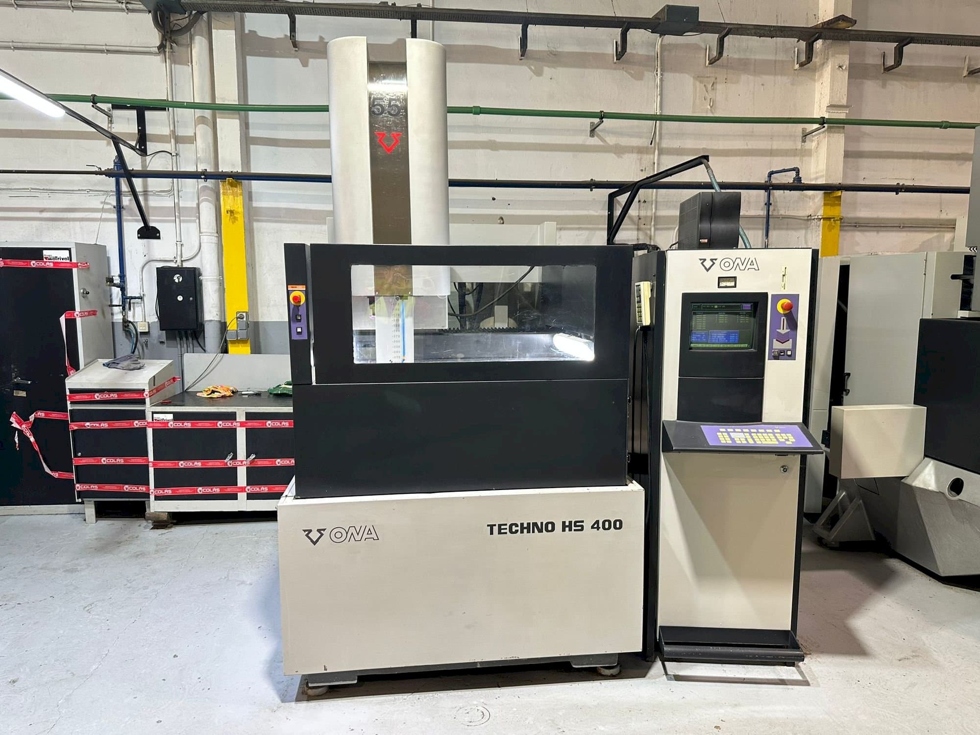 Makine ONA HS 400 - Önden görünüm