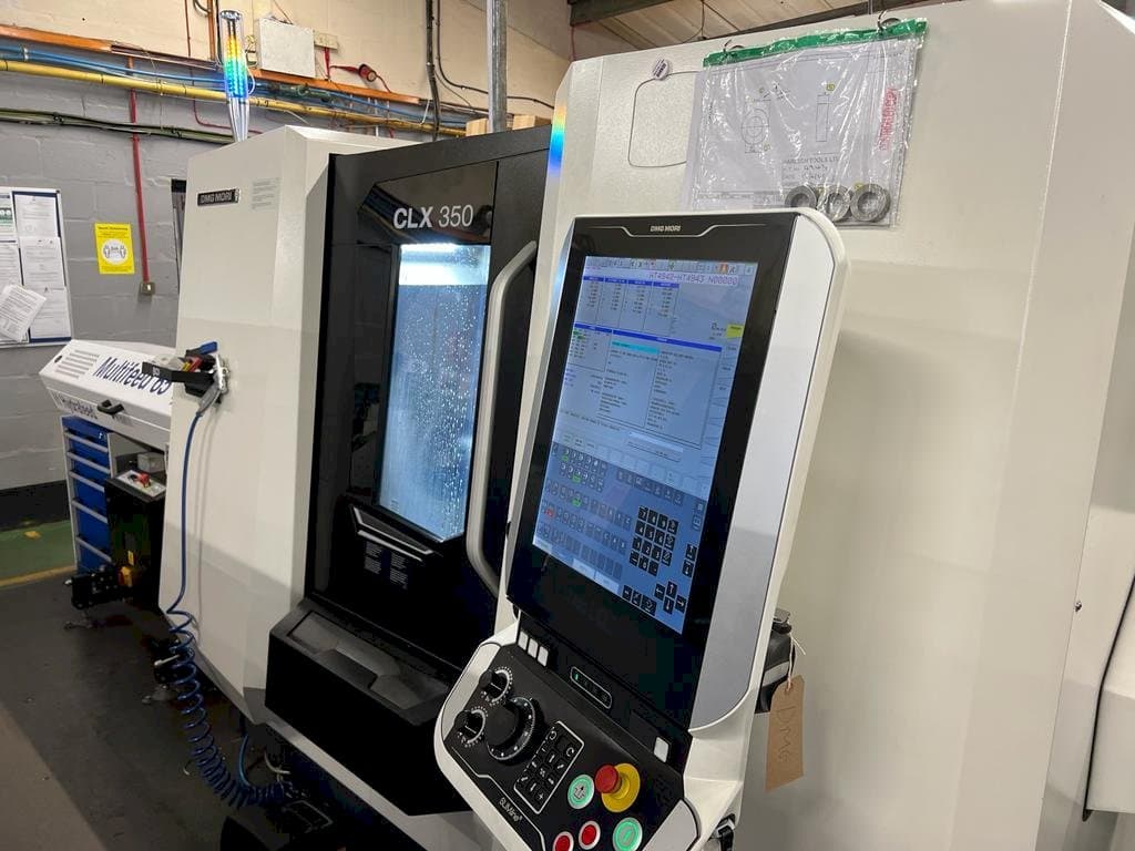 Makine DMG MORI CLX 350 - Önden görünüm