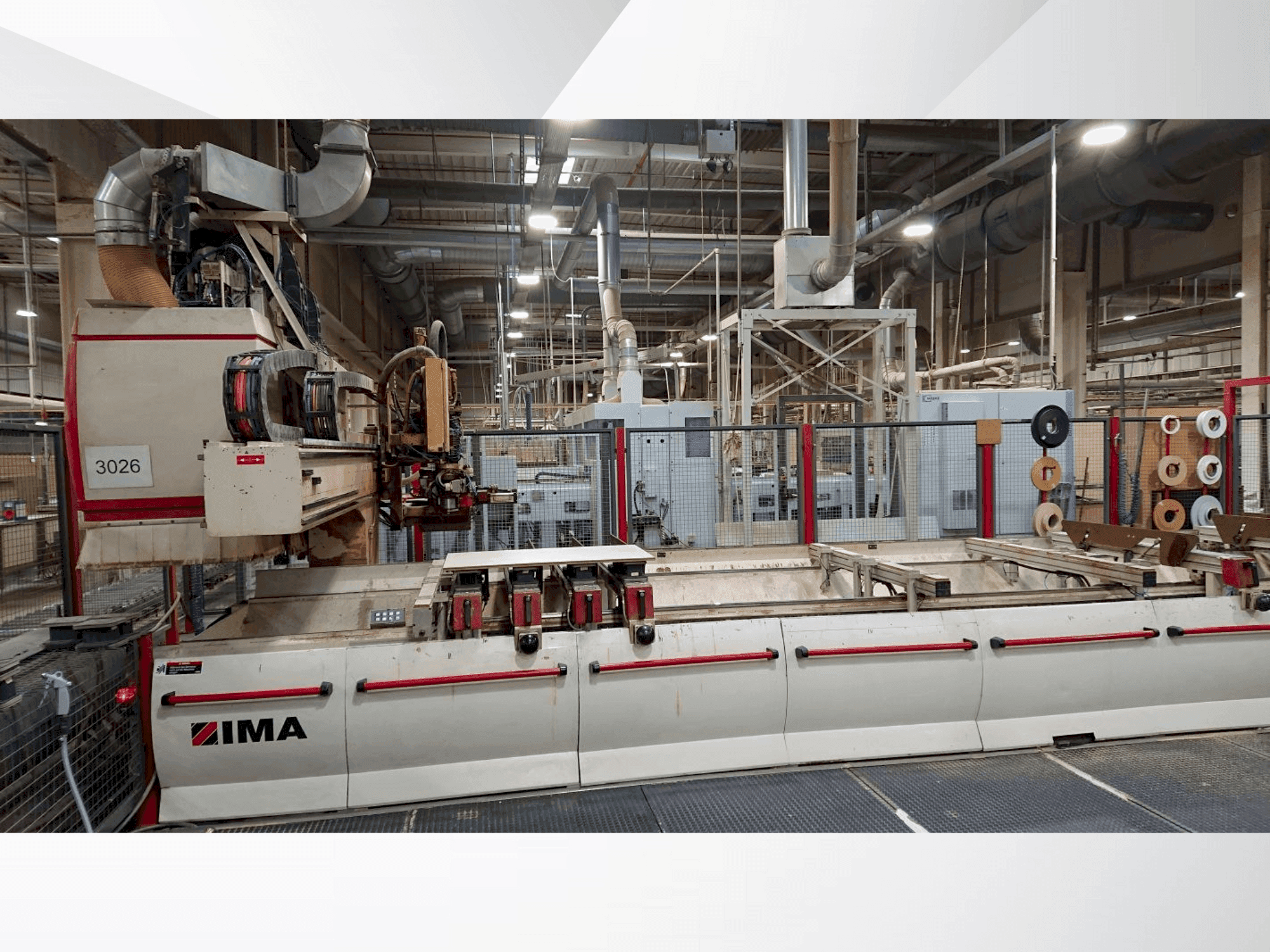 Makine IMA BIMA 410 / V Typ 140 / 600 - Önden görünüm