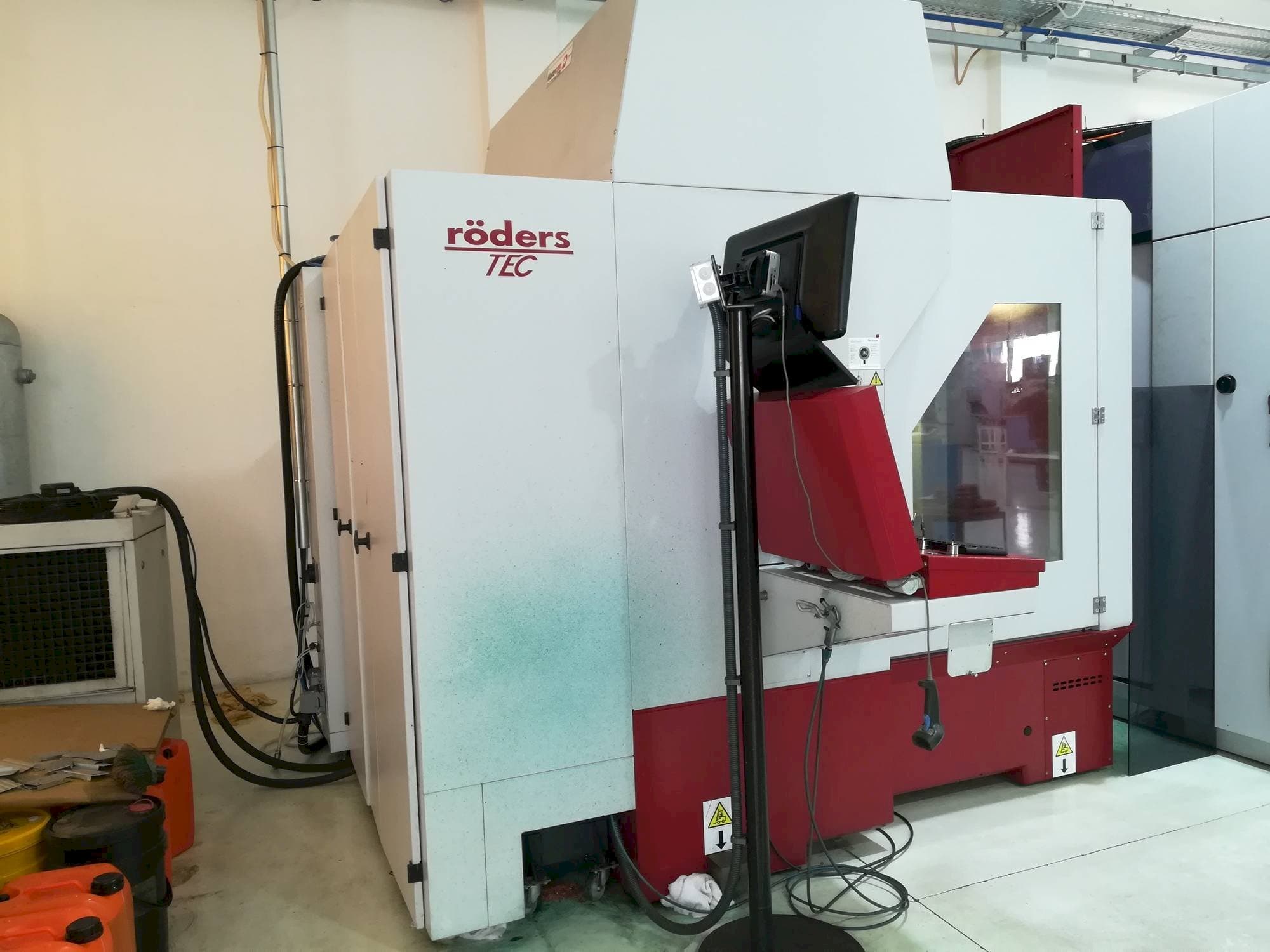 Makine Röders RXP 801 - Önden görünüm