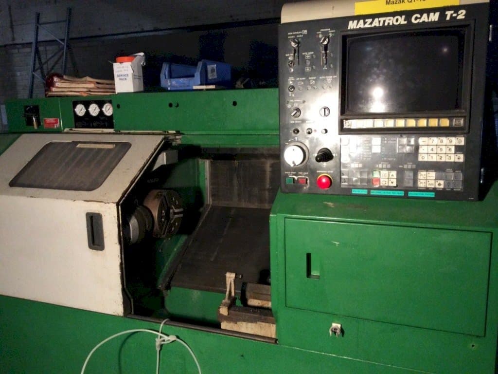 Makine Mazak Super QuickTurn 15MS - Önden görünüm