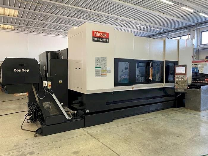Makine Mazak VTC 800/30 SR - Önden görünüm