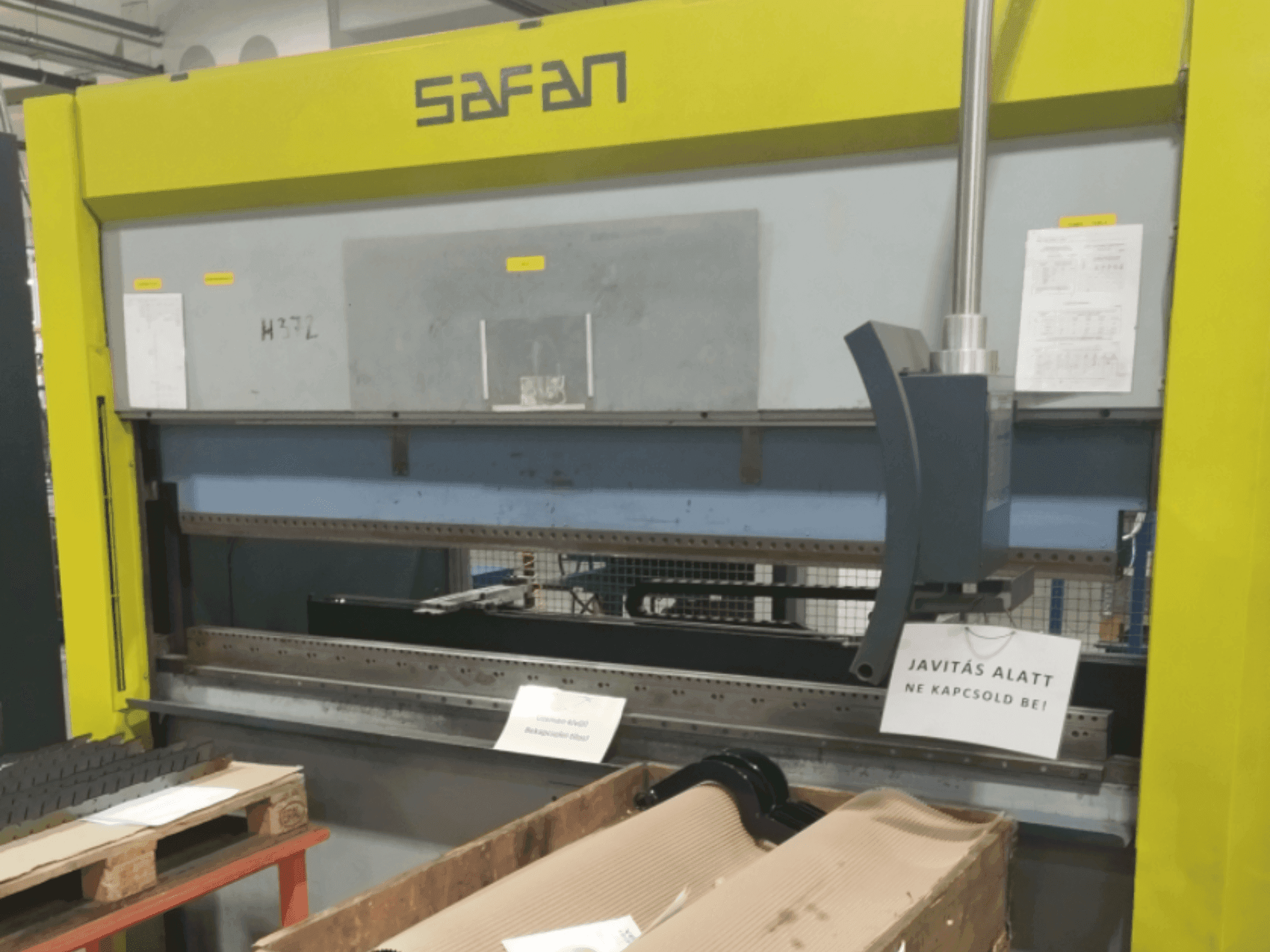 Makine  Safan E-Brake 80-2550 TS 1 - Önden görünüm