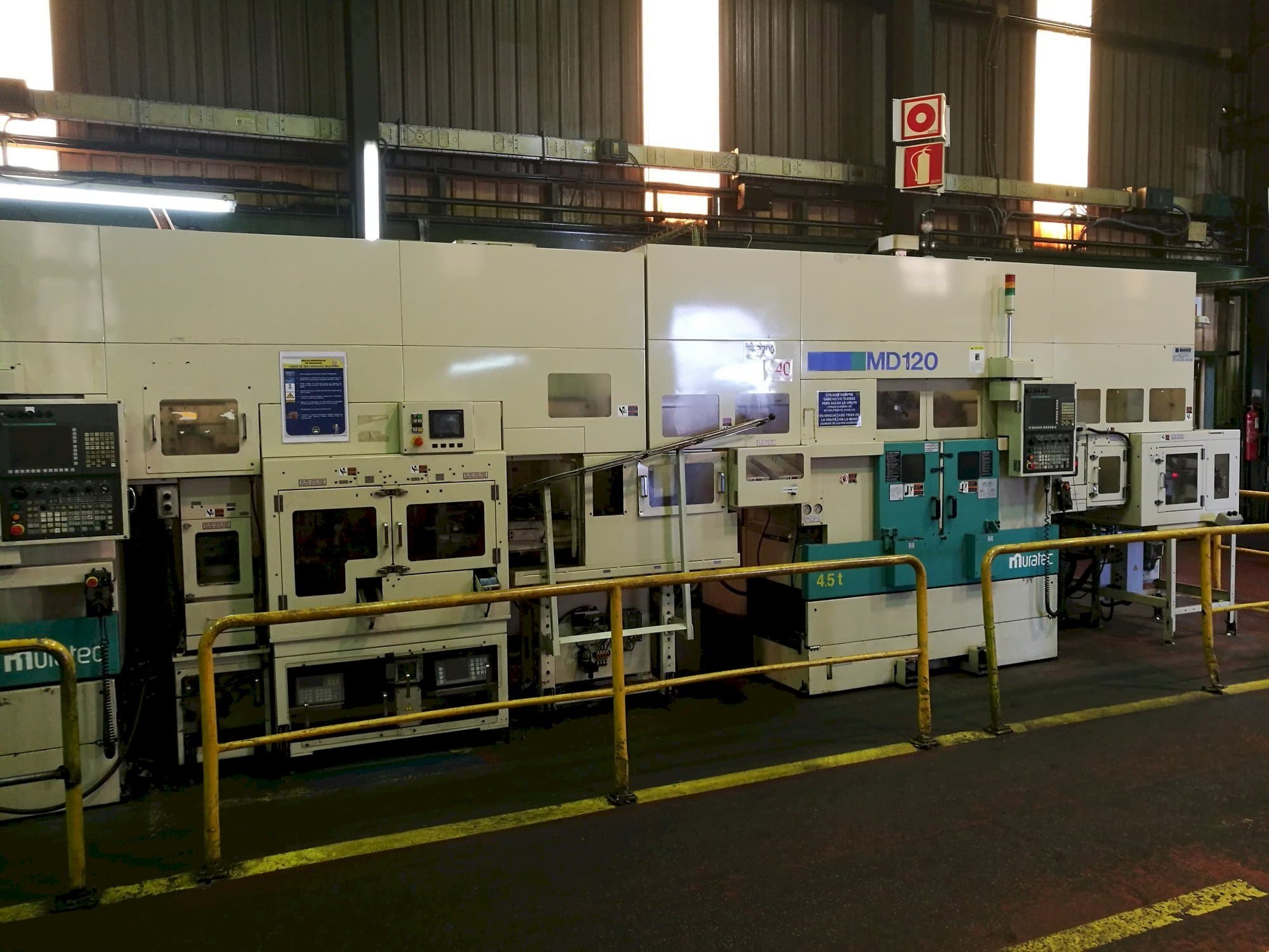 Makine Muratec MD120 - Önden görünüm