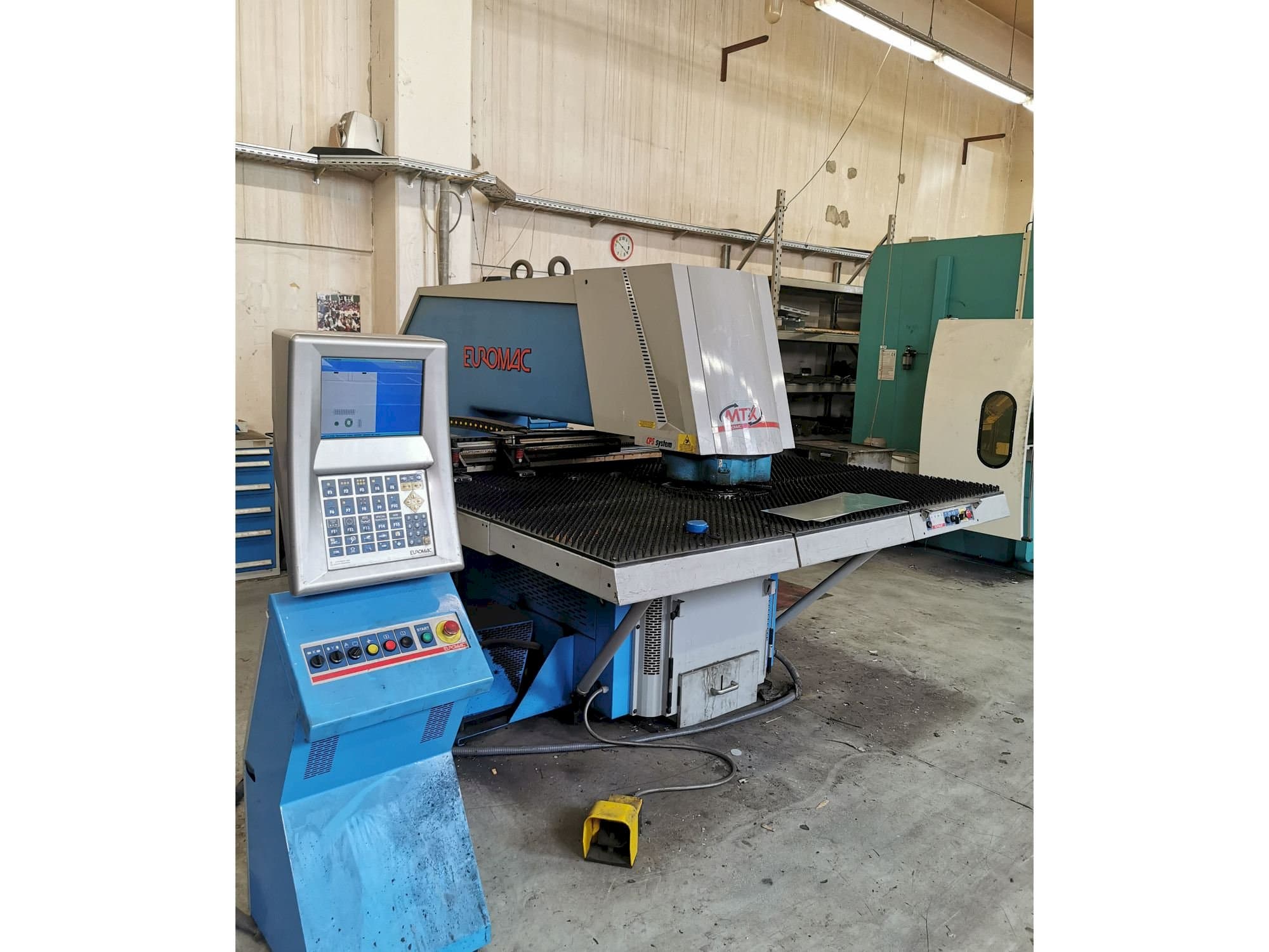 Makine Euromac MTX INDEX - Sol taraftaki görüntü