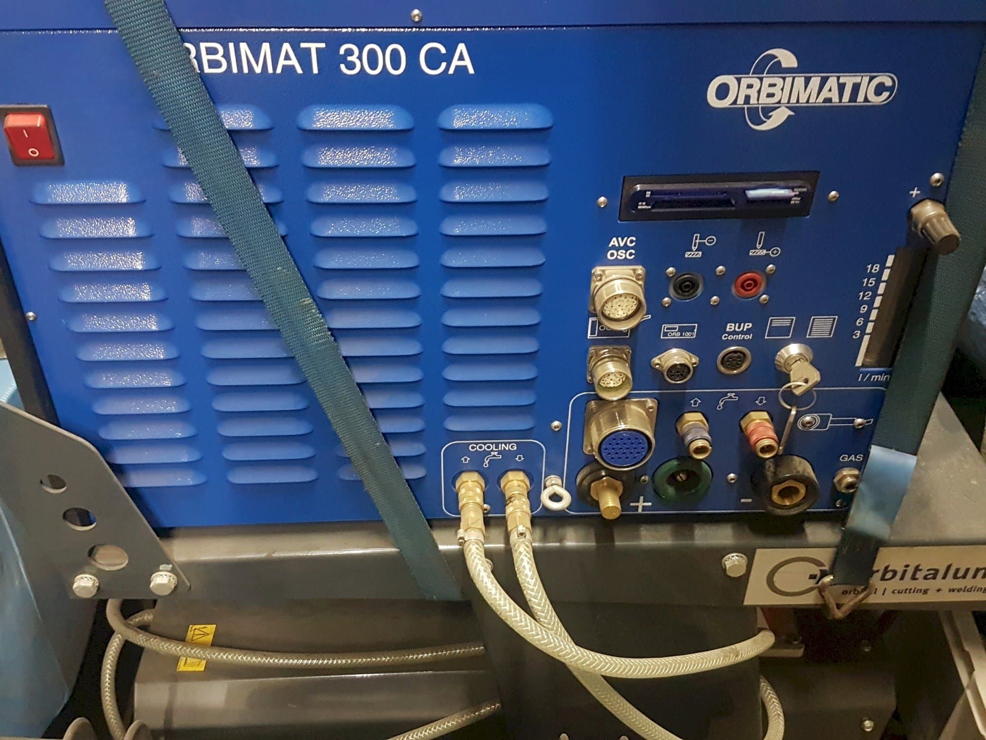 Makine Orbitalum ORBIMAT 300 CA AVC/OSC - Önden görünüm