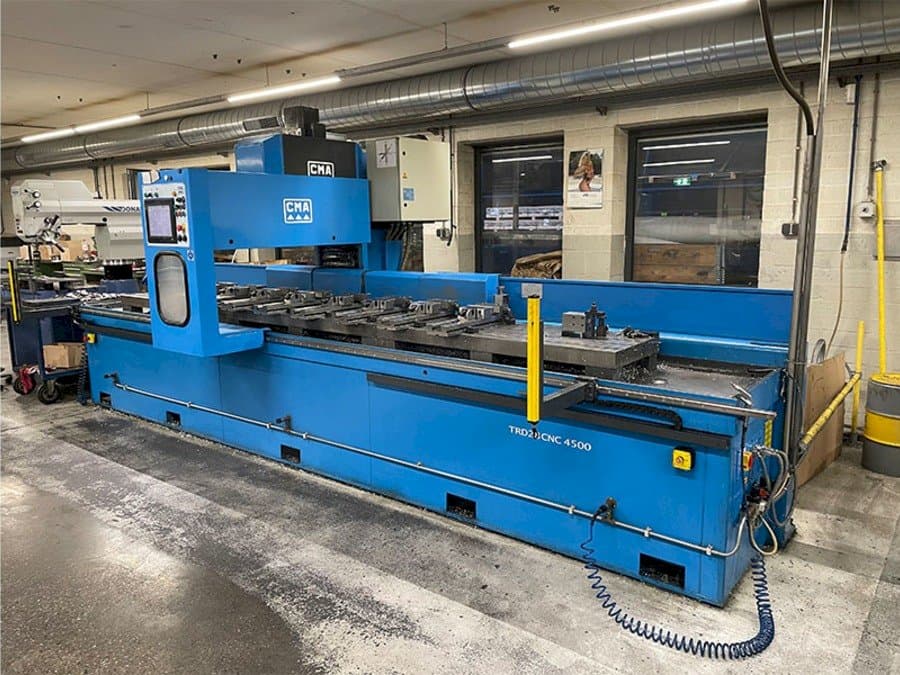 Makine CMA TRD28CNC 4500 - Önden görünüm