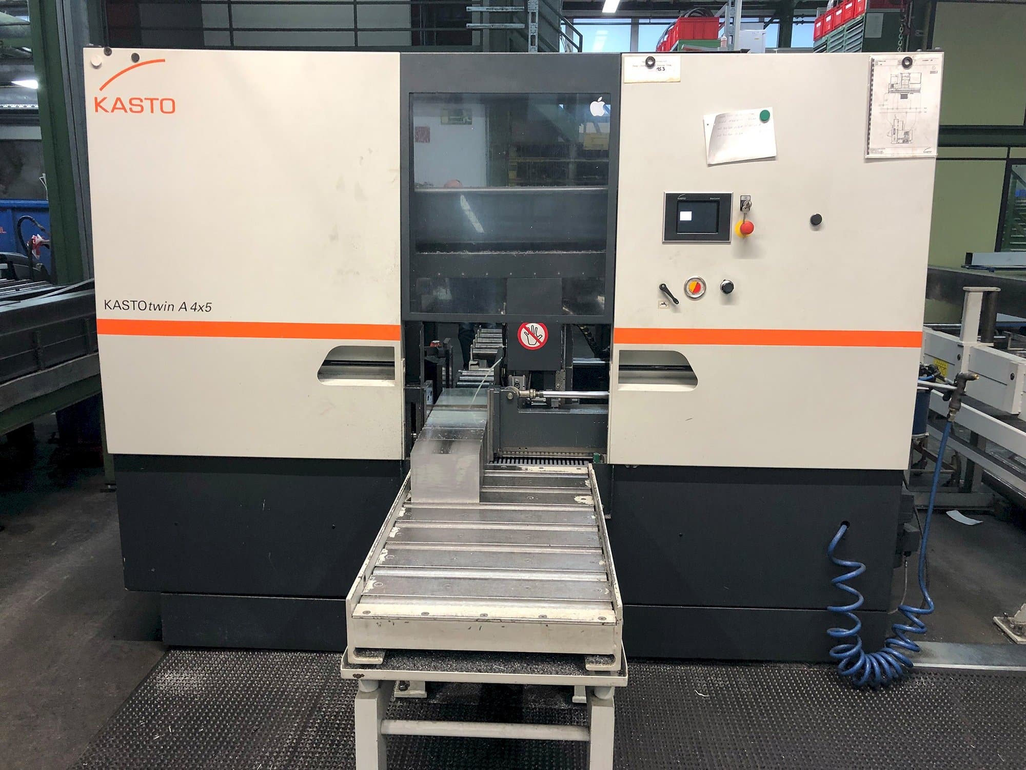Makine KASTO Twin A4x5 - Önden görünüm