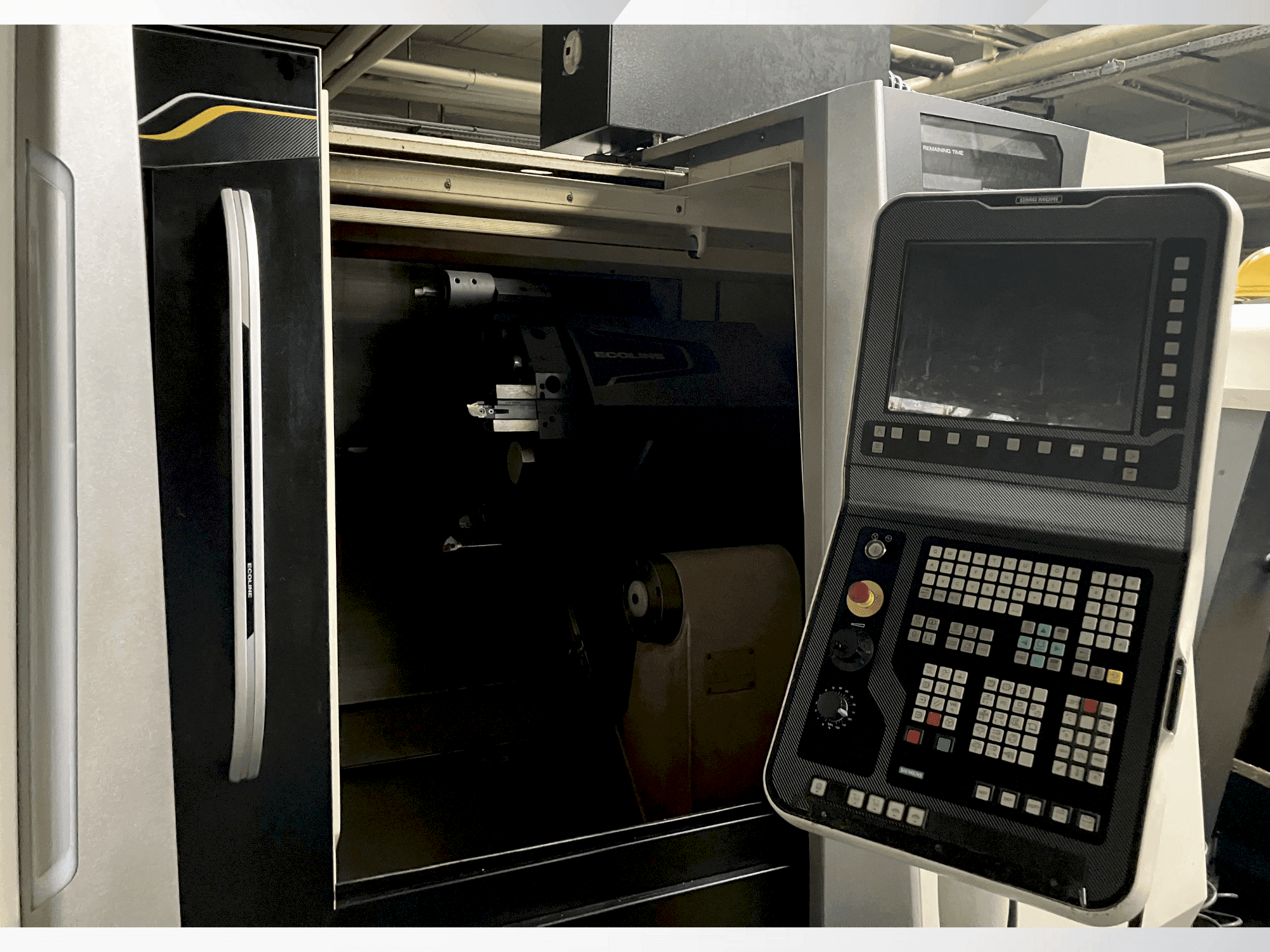 Makine DMG MORI ecoTurn 450 V1 - Önden görünüm