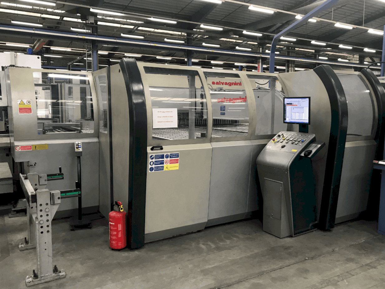 Makine  Salvagnini S4S-40 / P4-3216 - Önden görünüm