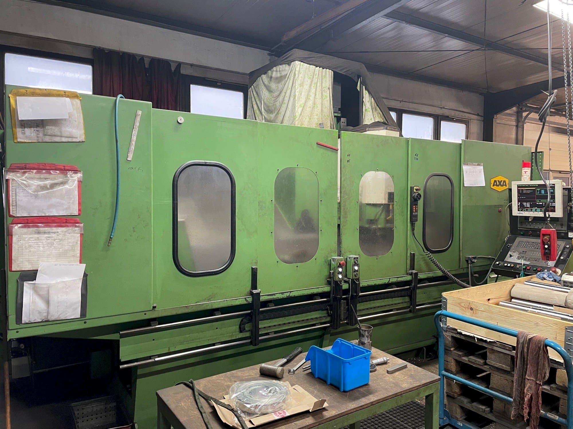 Makine AXA VSC 2 - Önden görünüm