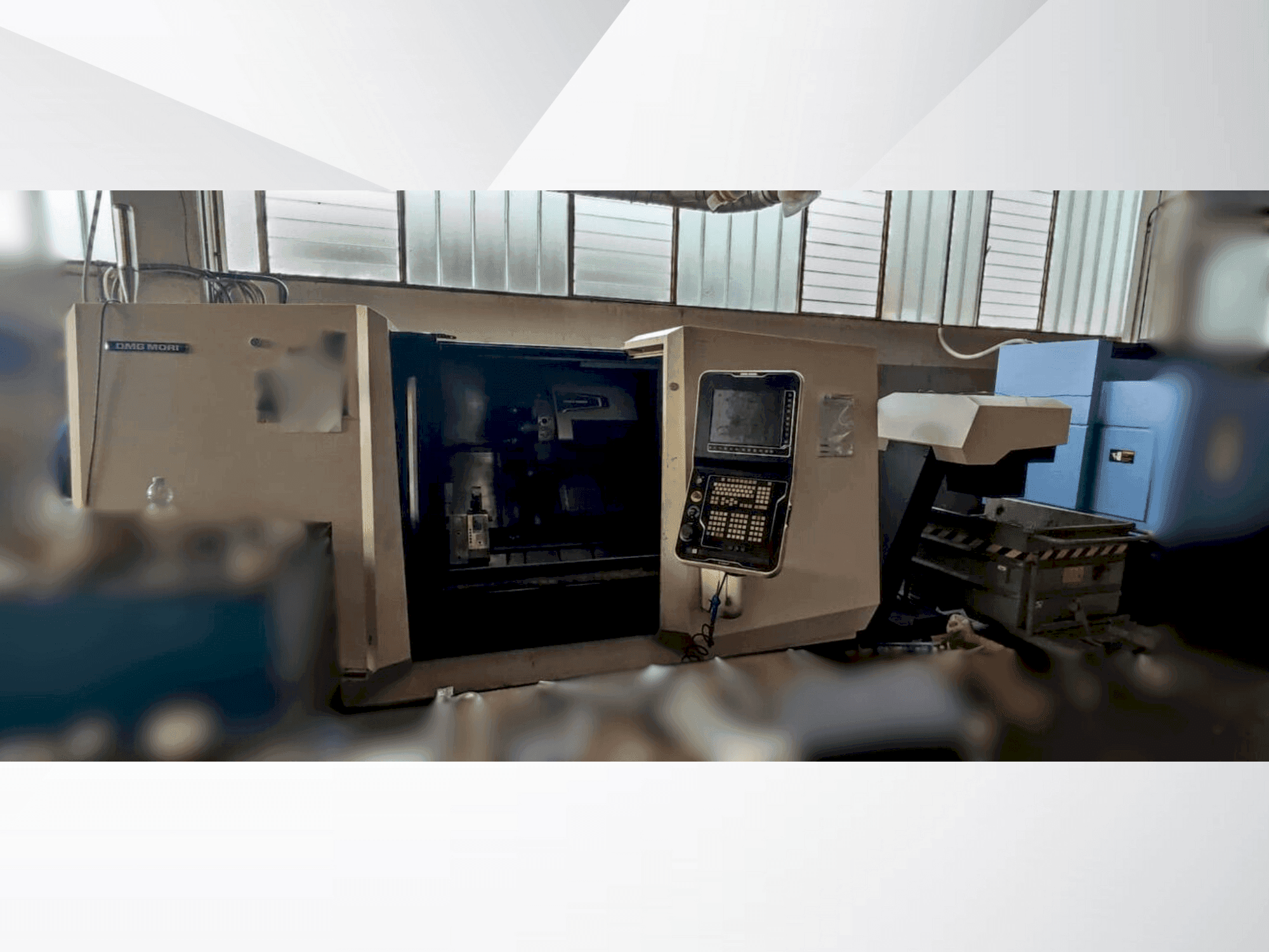 Makine DMG MORI CLX 550 - Önden görünüm