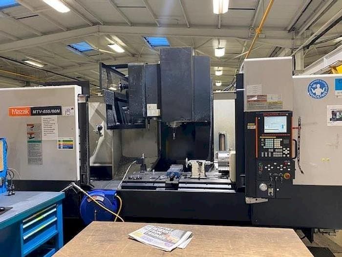 Makine Mazak MTV 655/60N - Önden görünüm