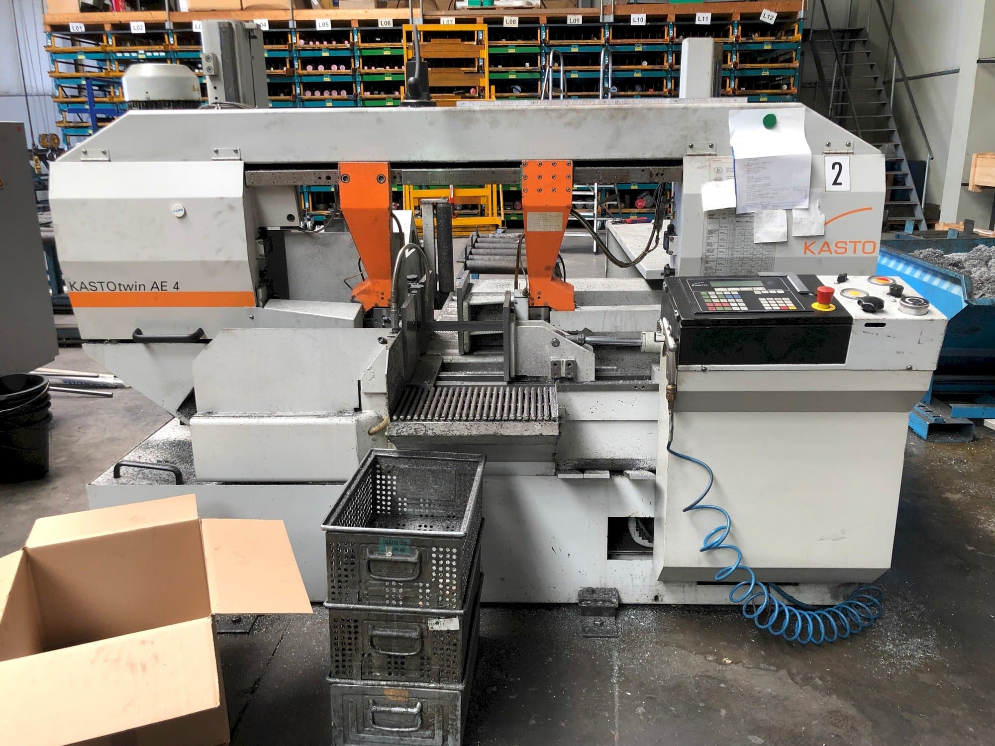 Makine KASTO twin AE 4 - Önden görünüm