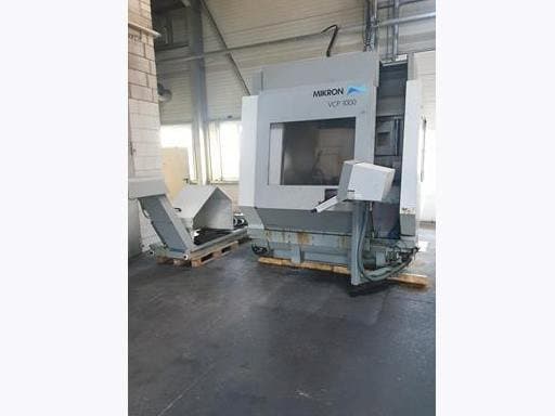 Makine MIKRON VCP 1000 - Önden görünüm