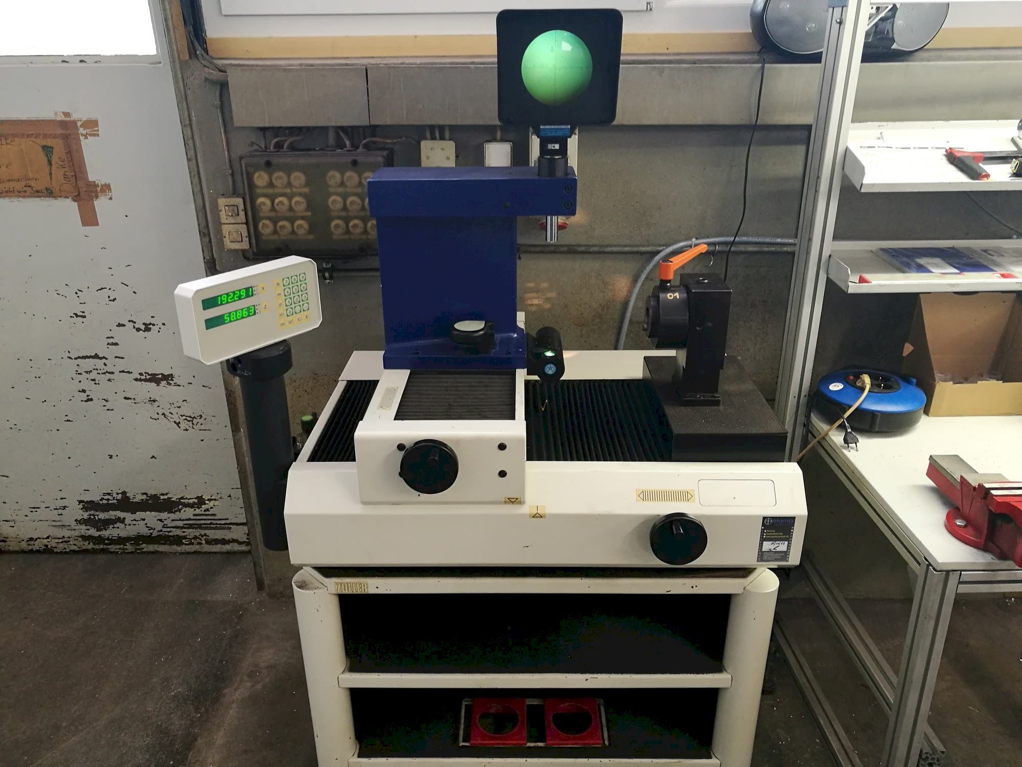 Makine Zoller H420 - Önden görünüm