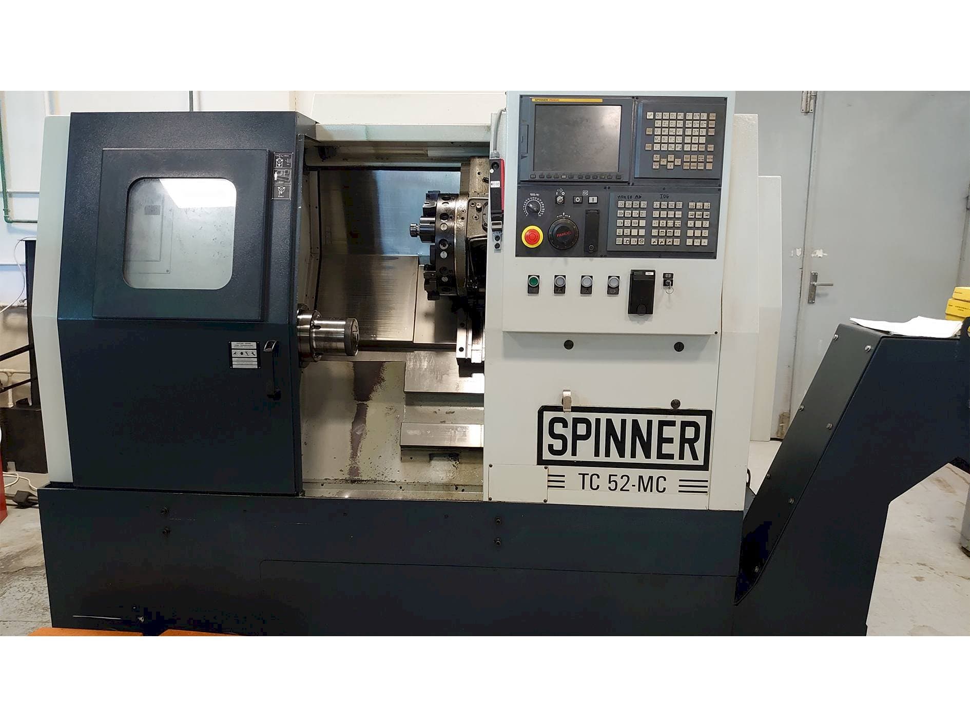 Makine  SPINNER TC 52-MC - Önden görünüm