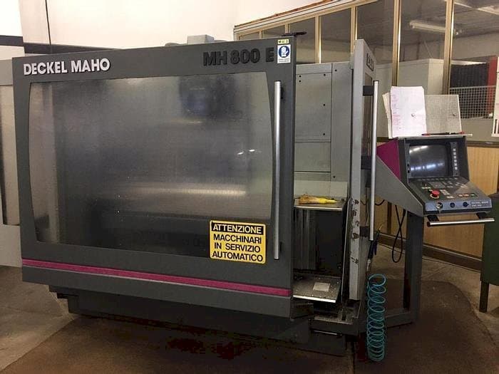 Makine DECKEL MAHO MH800E - Önden görünüm