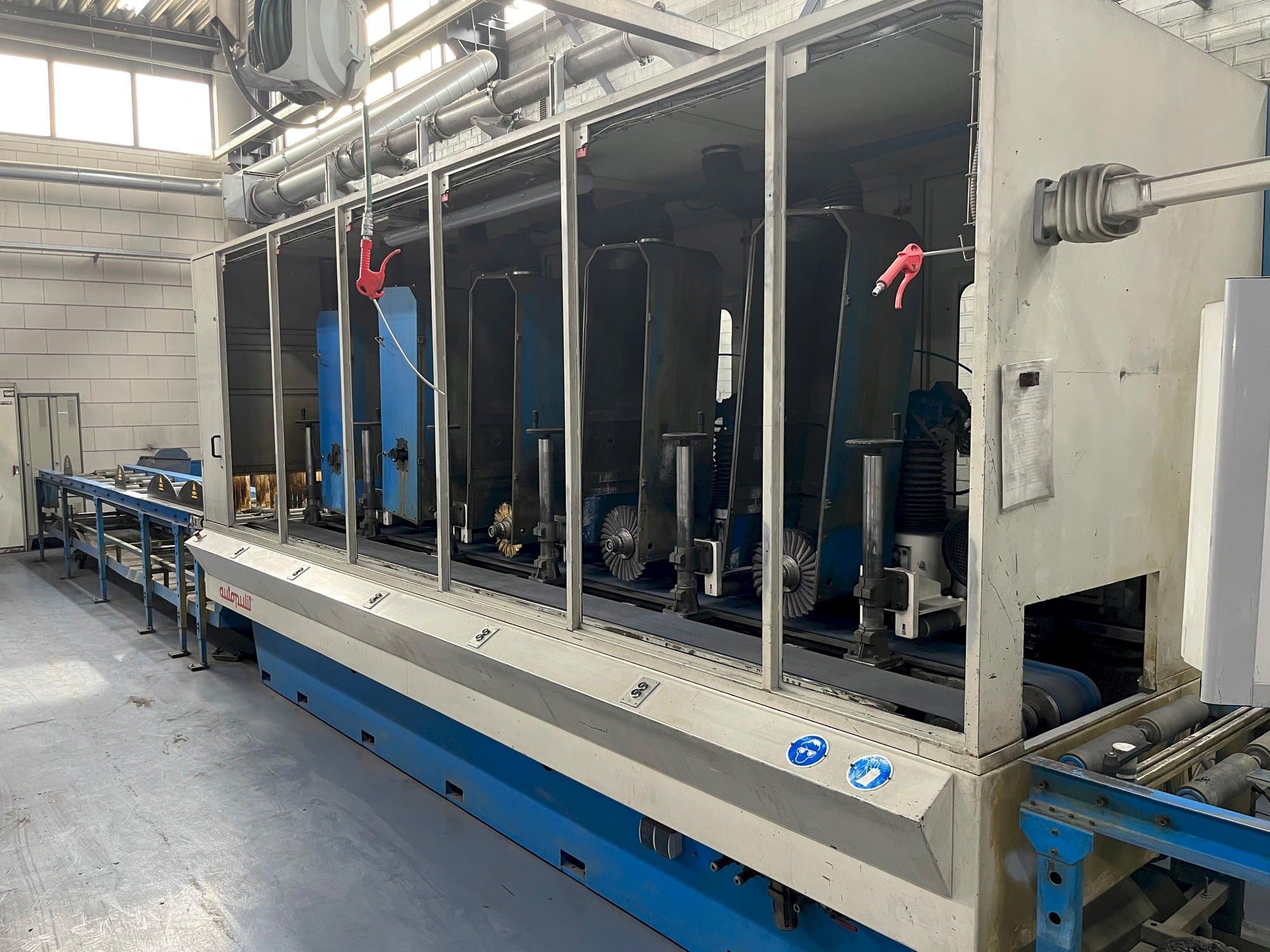 Makine Autopulit E4R-200/5UP - Önden görünüm