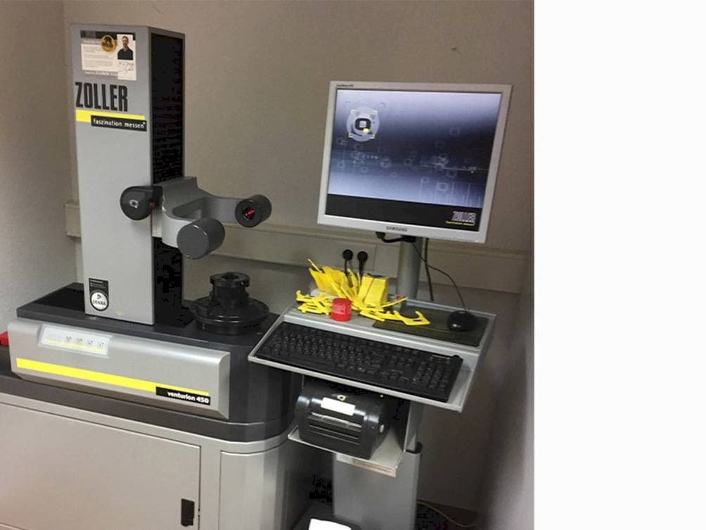 Makine Zoller Venturion 450 - Önden görünüm