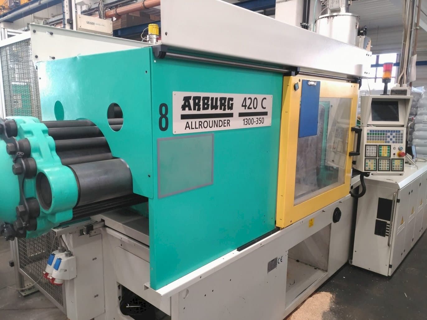 Makine Arburg 420 C 1300-350 - Önden görünüm