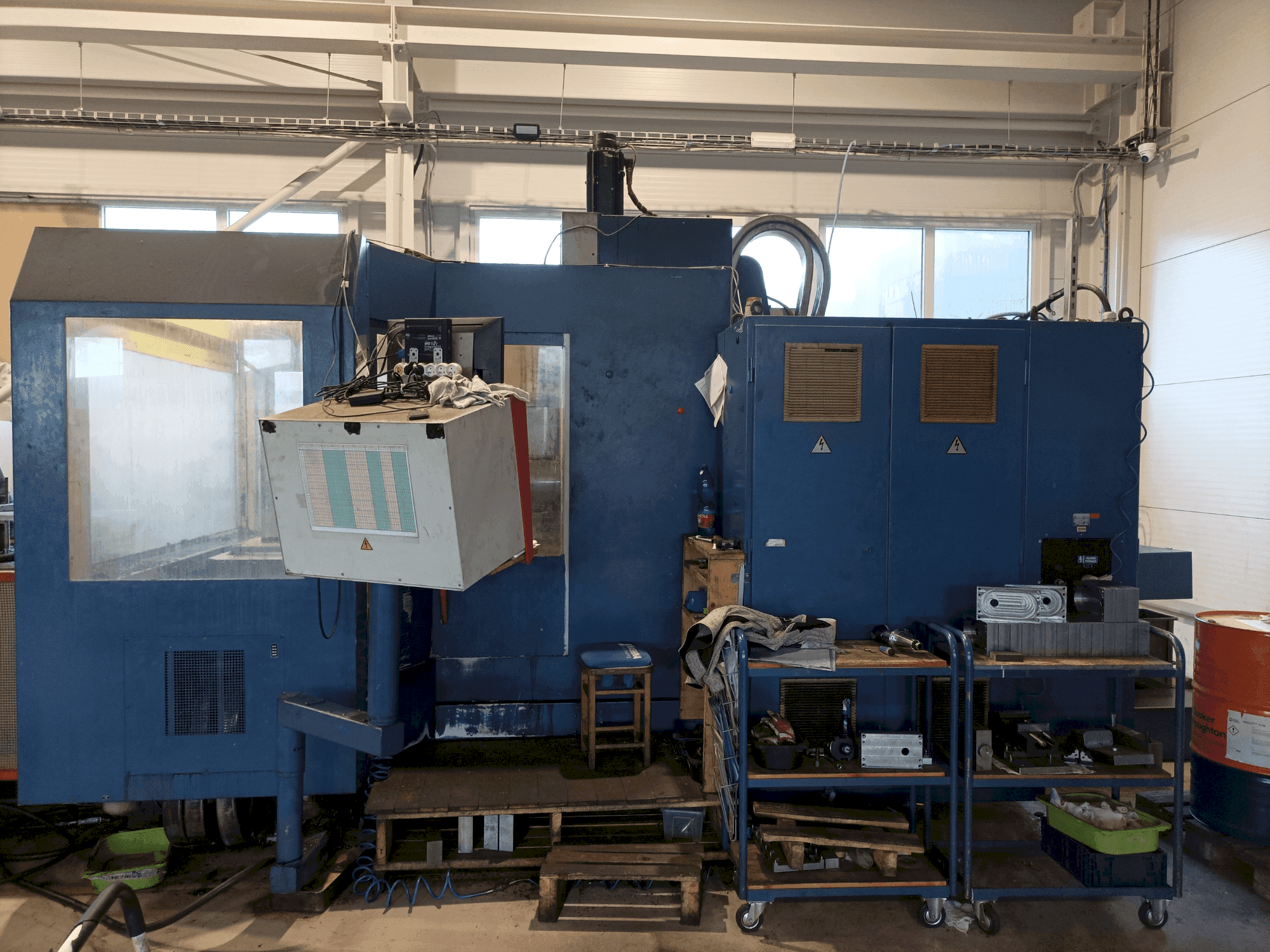 Makine ZPS MCFH 63 - Önden görünüm