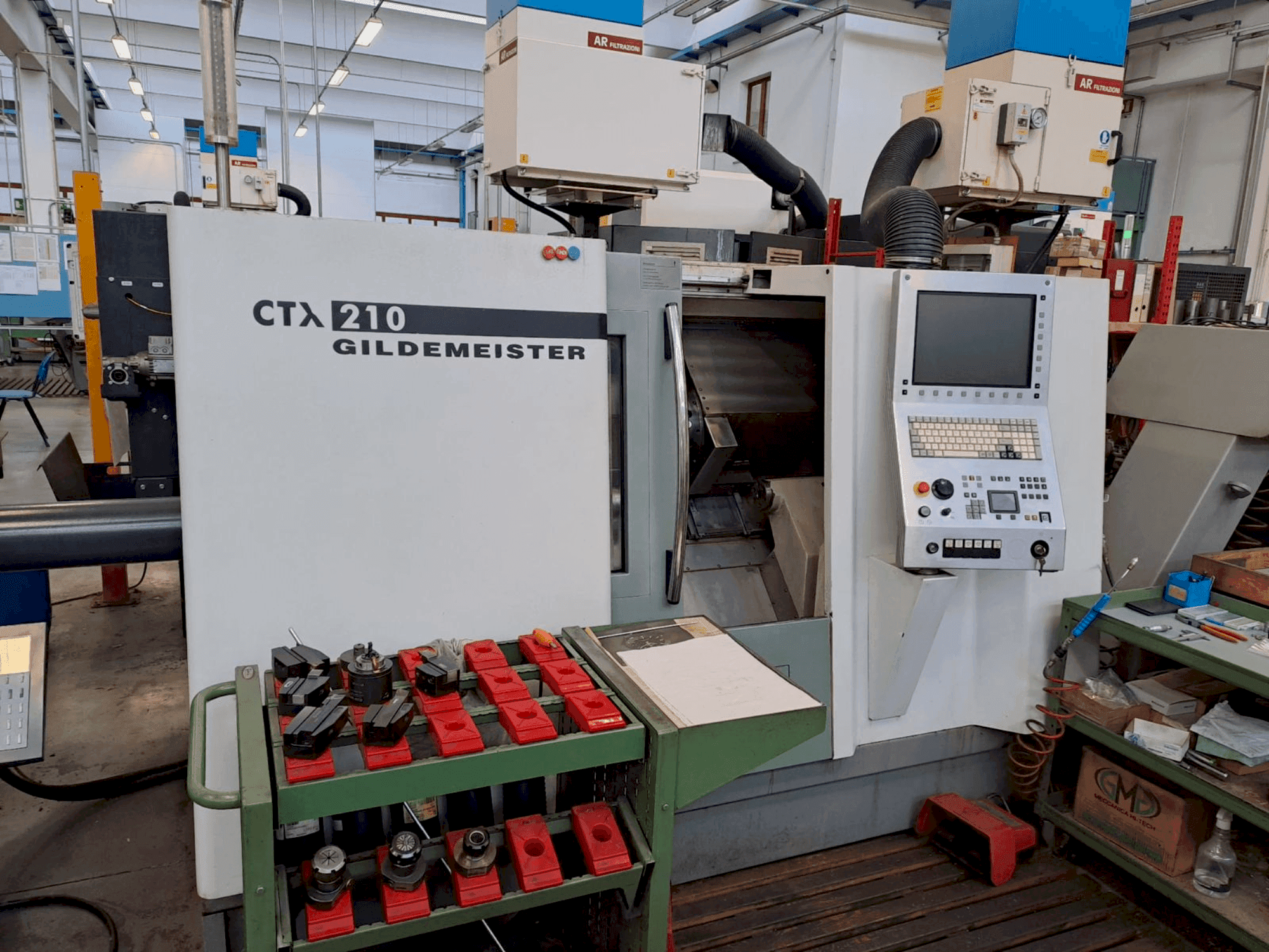 Makine Gildemeister CTX 210 - Önden görünüm