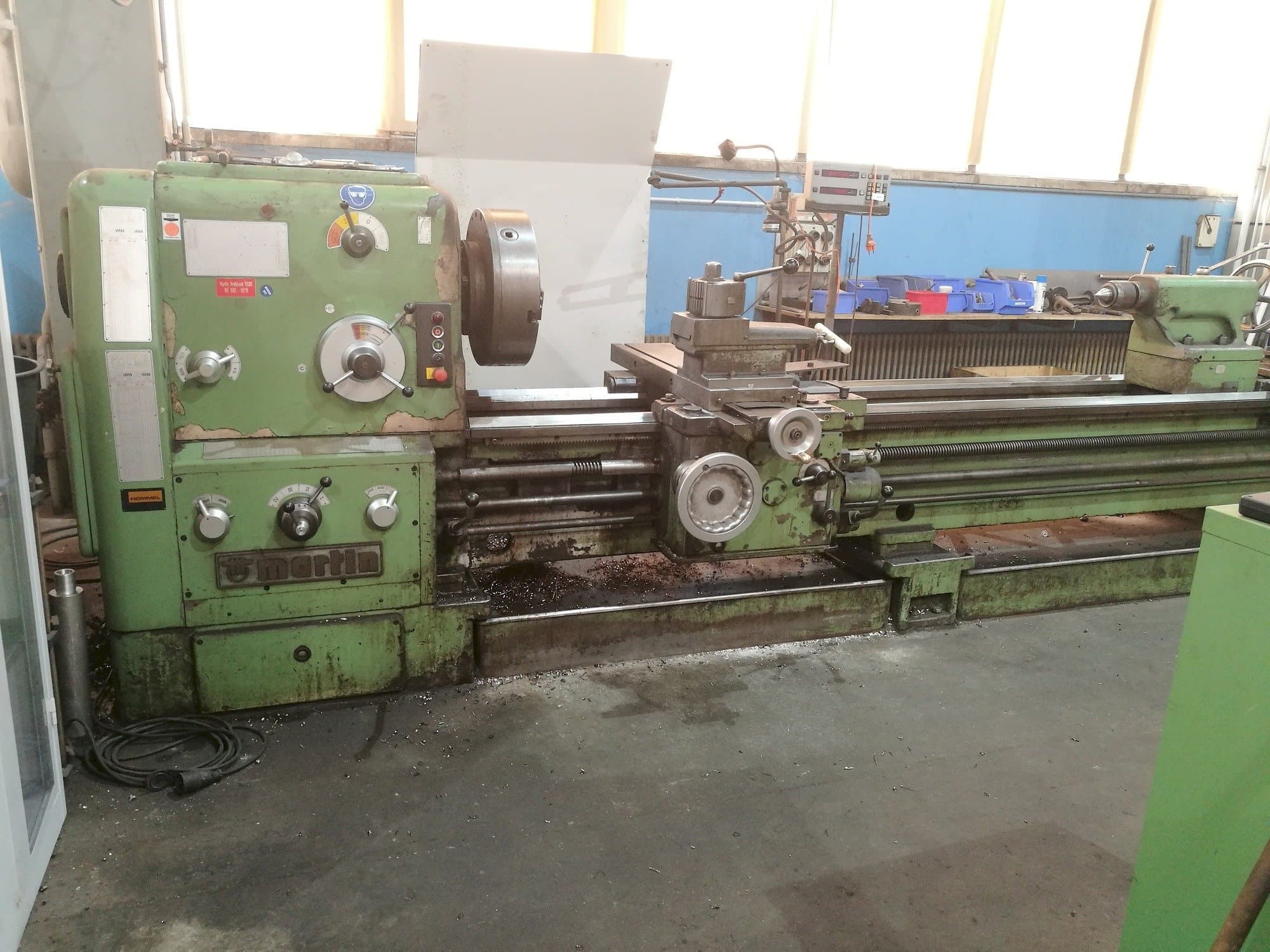 Makine  Martin DS 80 - Önden görünüm