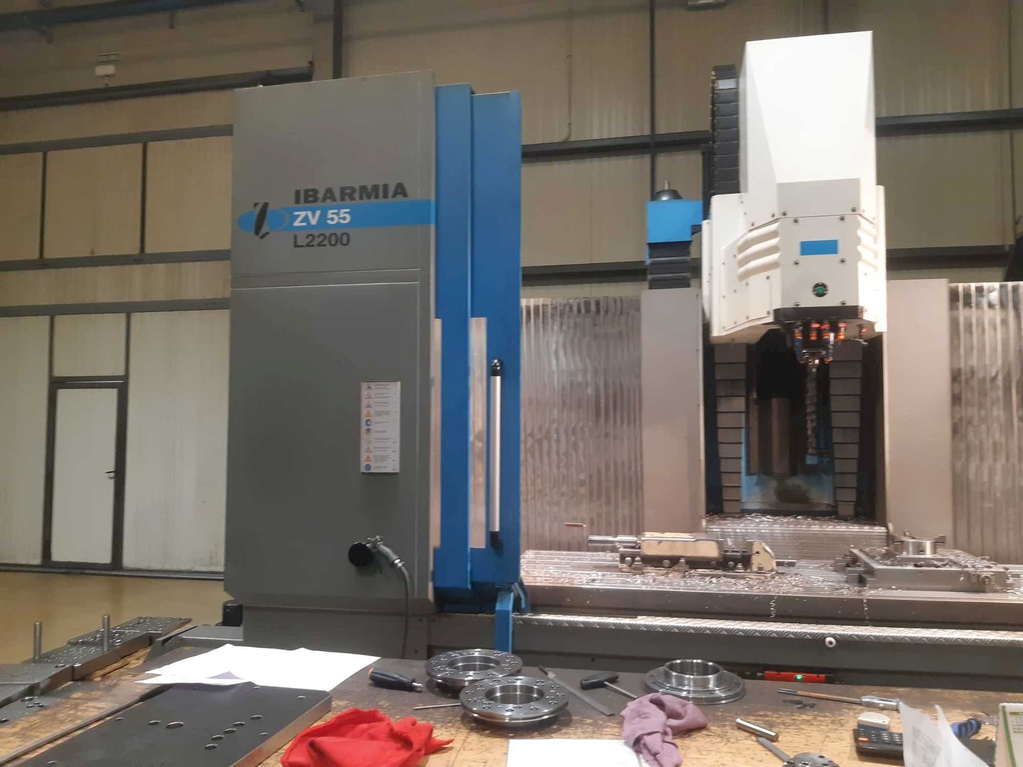 Makine  IBARMIA ZV55 L2200 - Önden görünüm