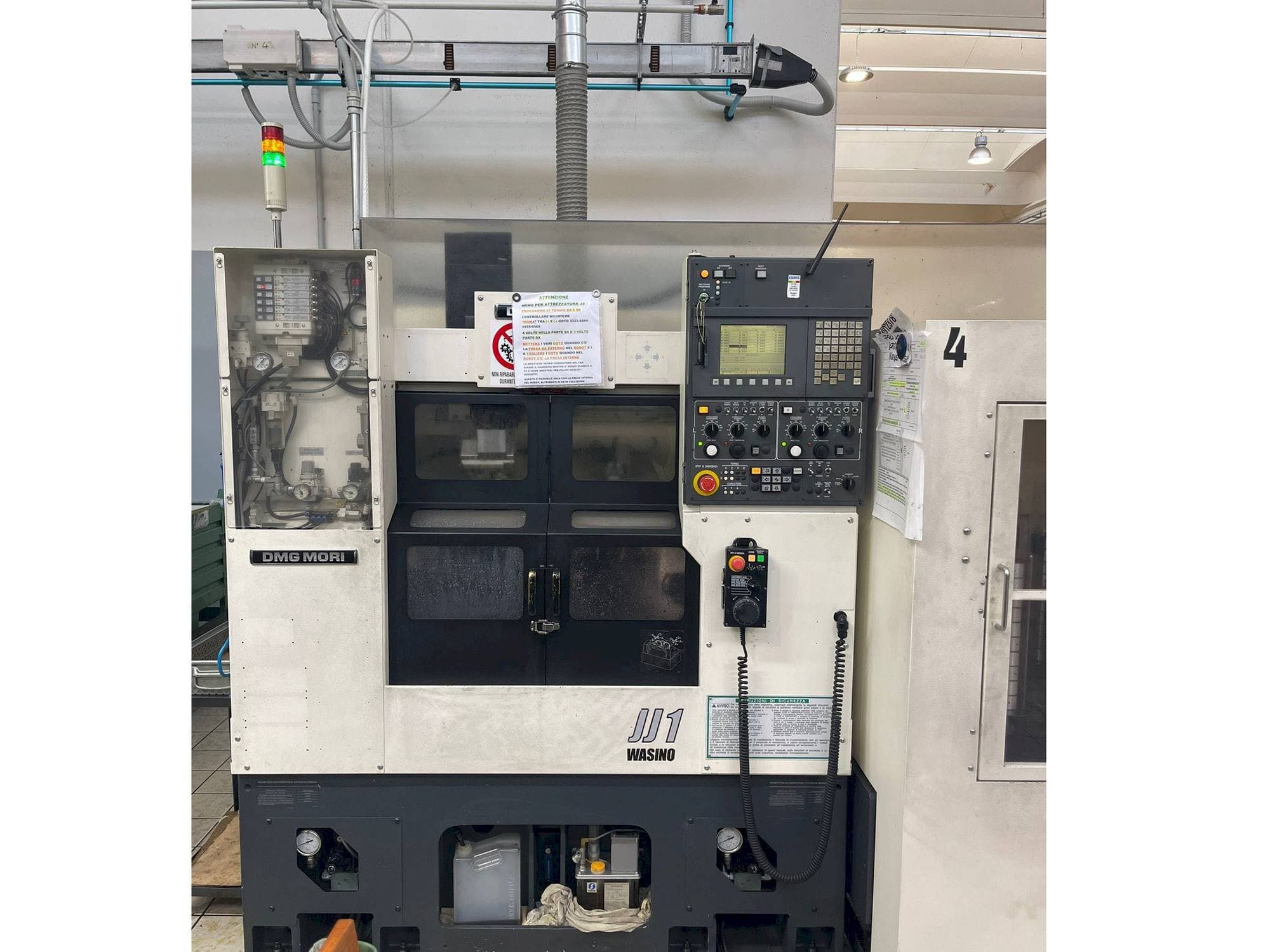 Makine DMG MORI JJ-1 A - Önden görünüm