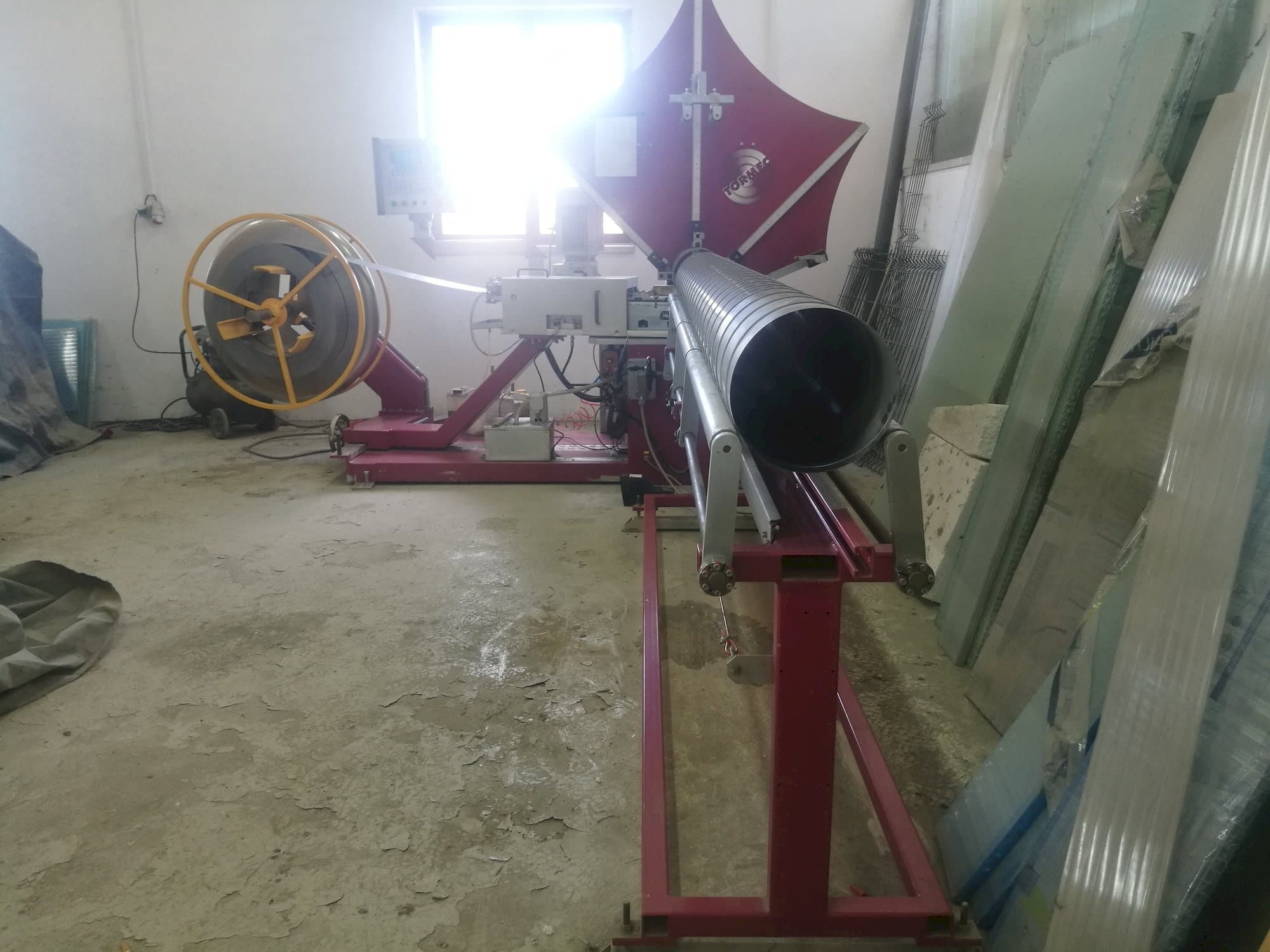 Makine Tormec Tubo-S - Önden görünüm