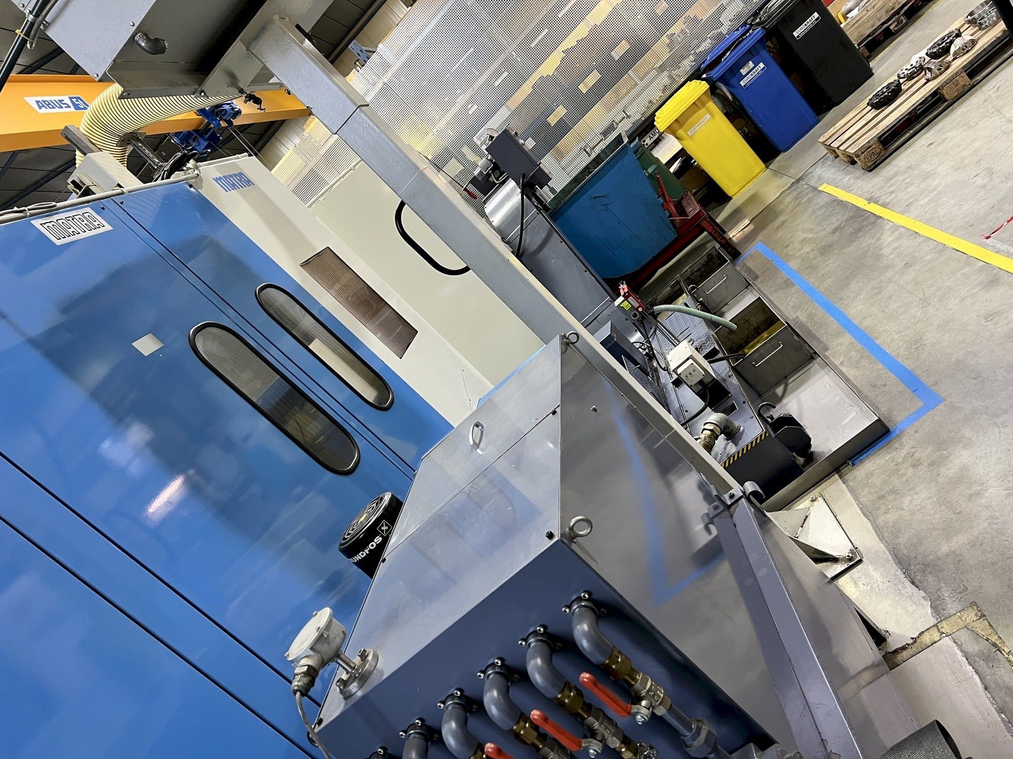 Makine OKK Kch 500 - 8 Tische - Önden görünüm