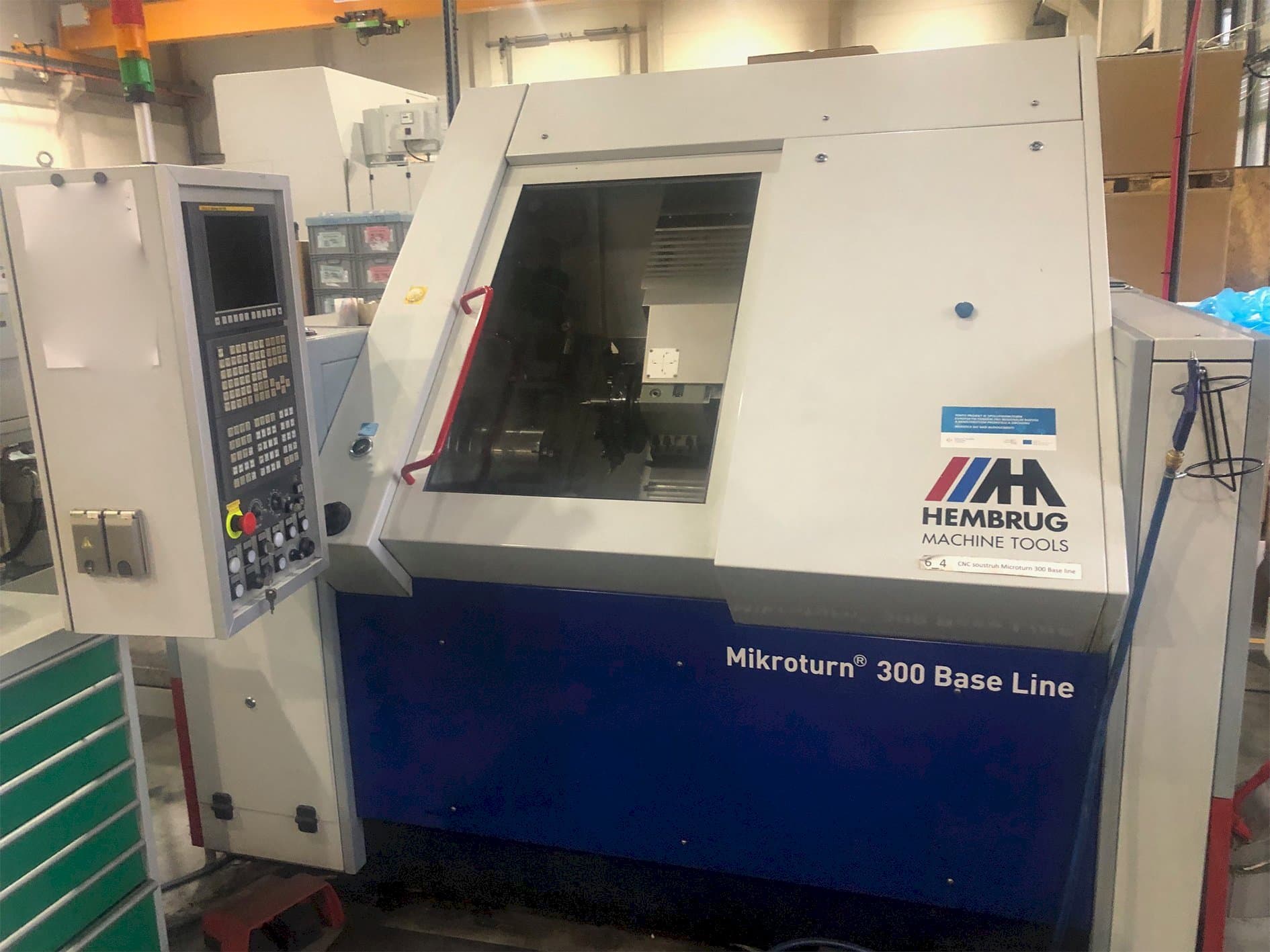 Makine Hembrug Mikroturn 300 Base Line - Önden görünüm