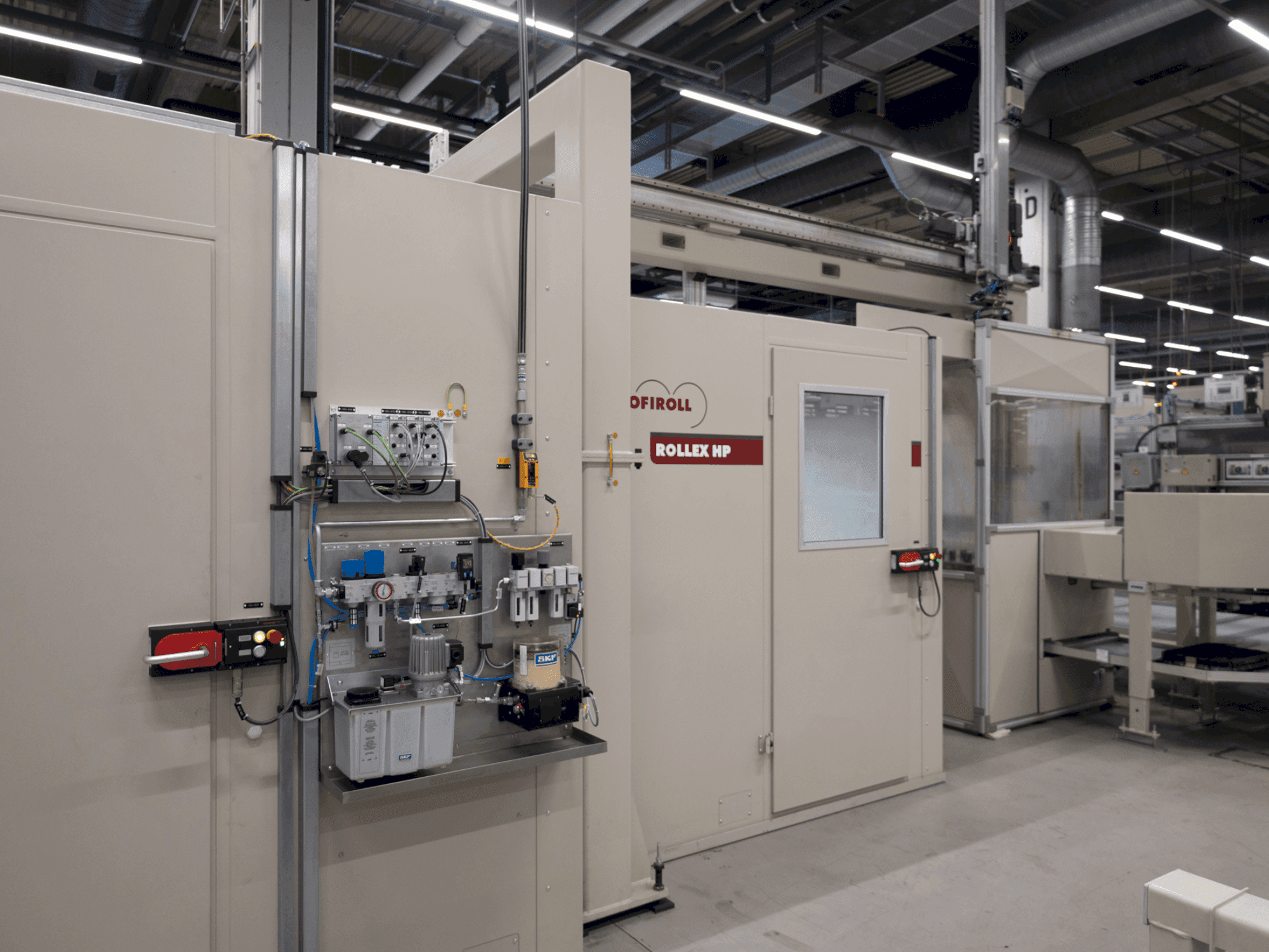 Makine PROFIROLL ROLLEX HP - Önden görünüm