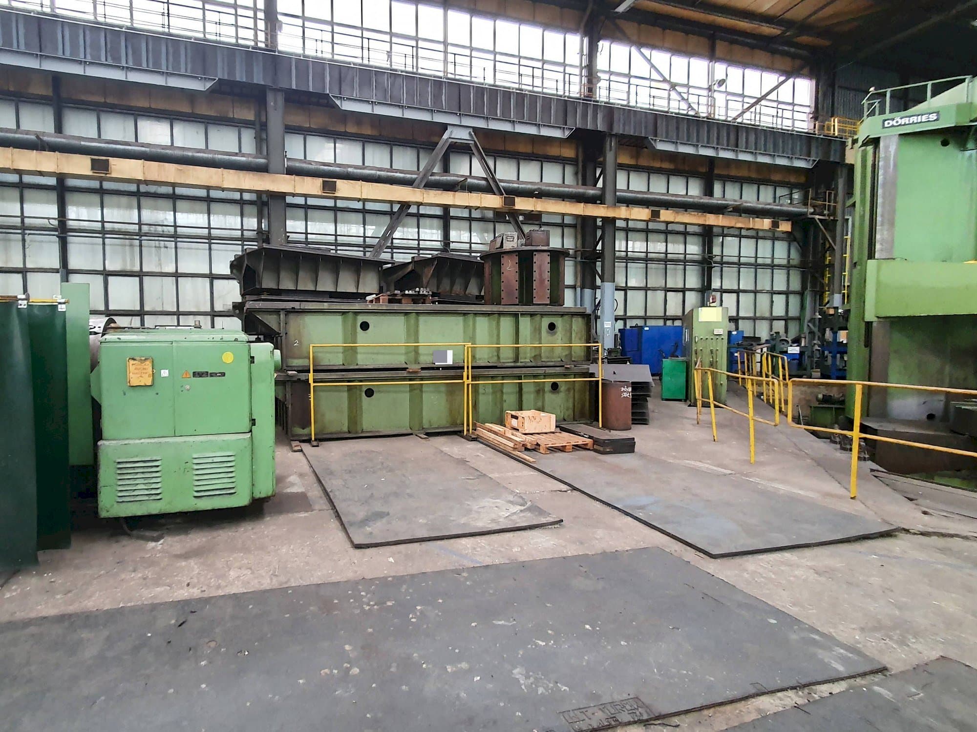 Makine DOERRIES CTE 500-V13 - Önden görünüm