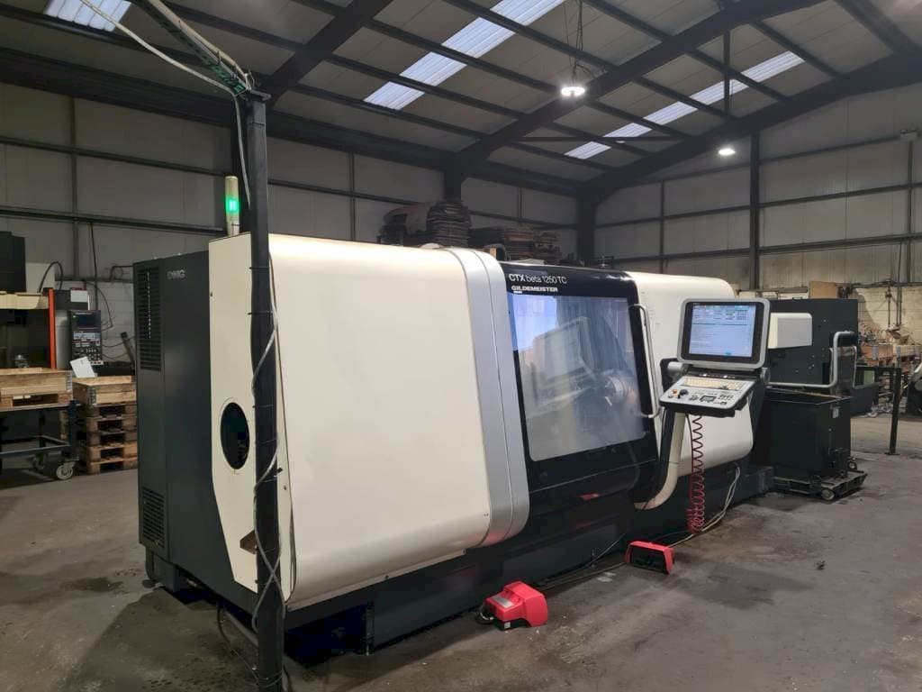 Makine DMG GILDEMEISTER CTX beta 1250 TC - Önden görünüm