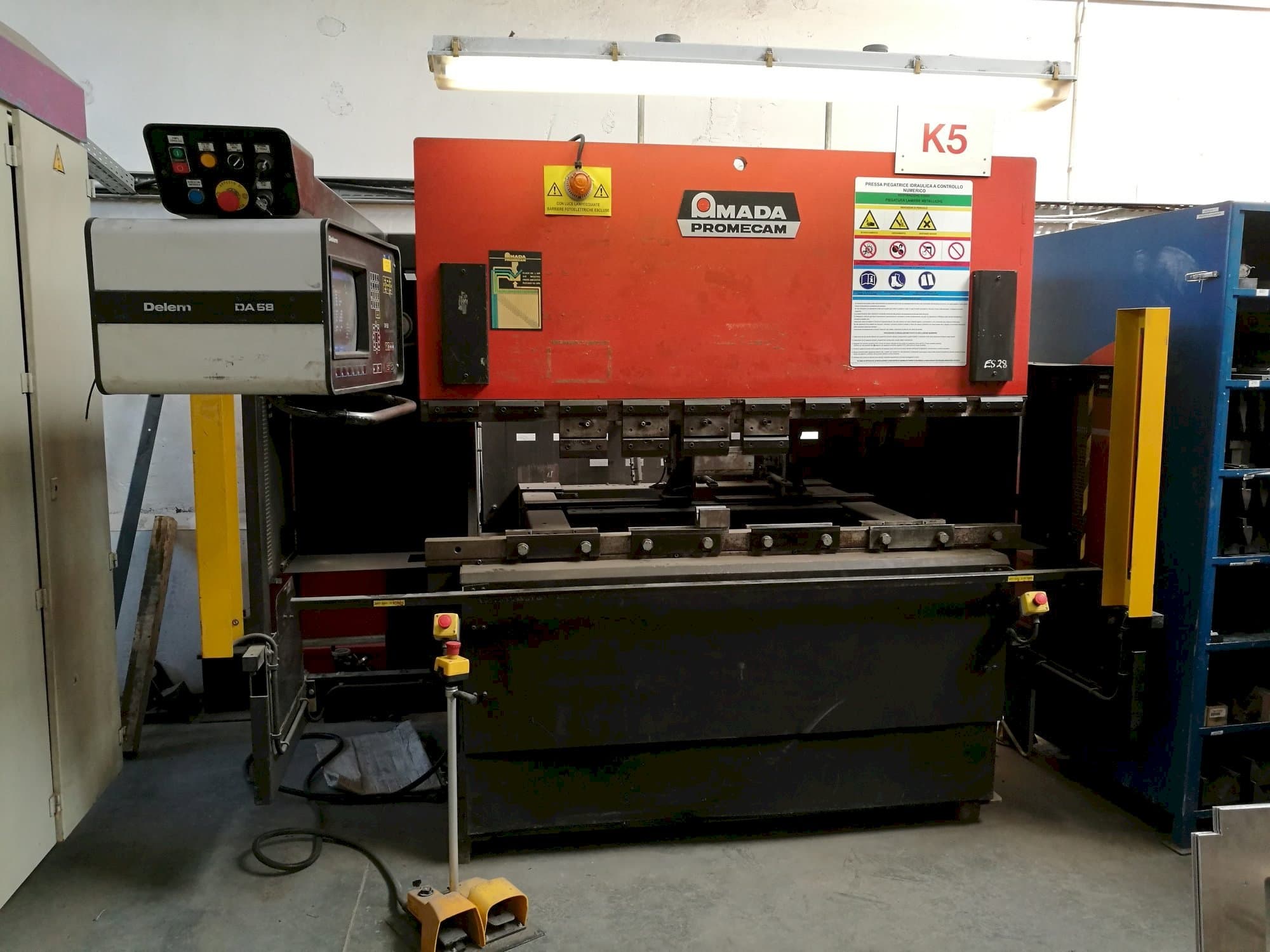 Makine AMADA ITPS 50/20 - Önden görünüm