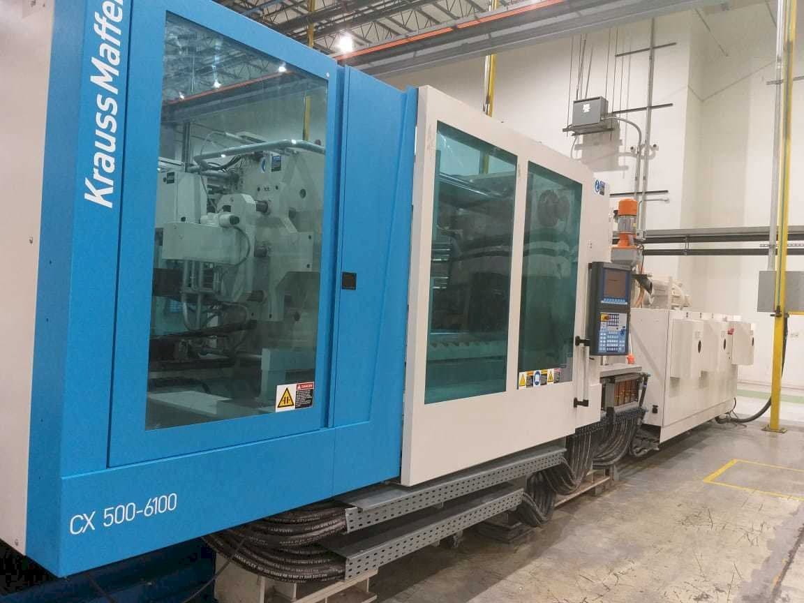 Makine Krauss Maffei 500-6100 CX - Önden görünüm