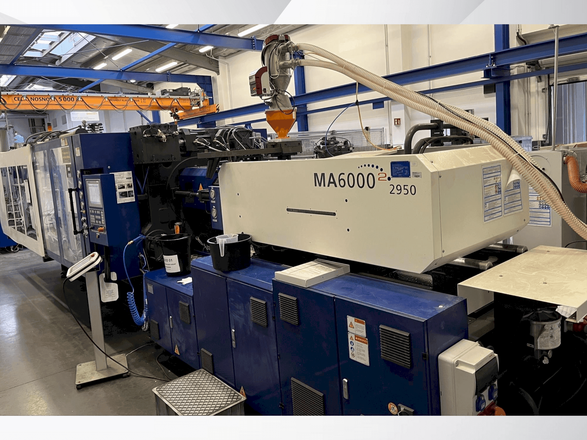 Makine  HAITIAN MARS MA6000 II - Önden görünüm