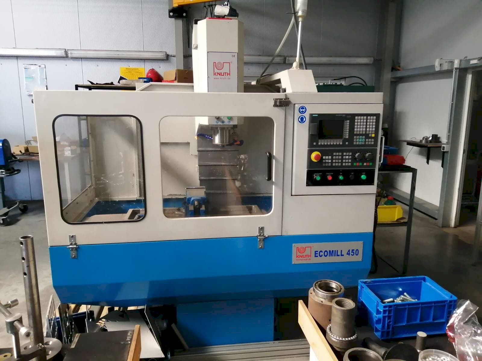Makine KNUTH ECOMILL 450 - Önden görünüm