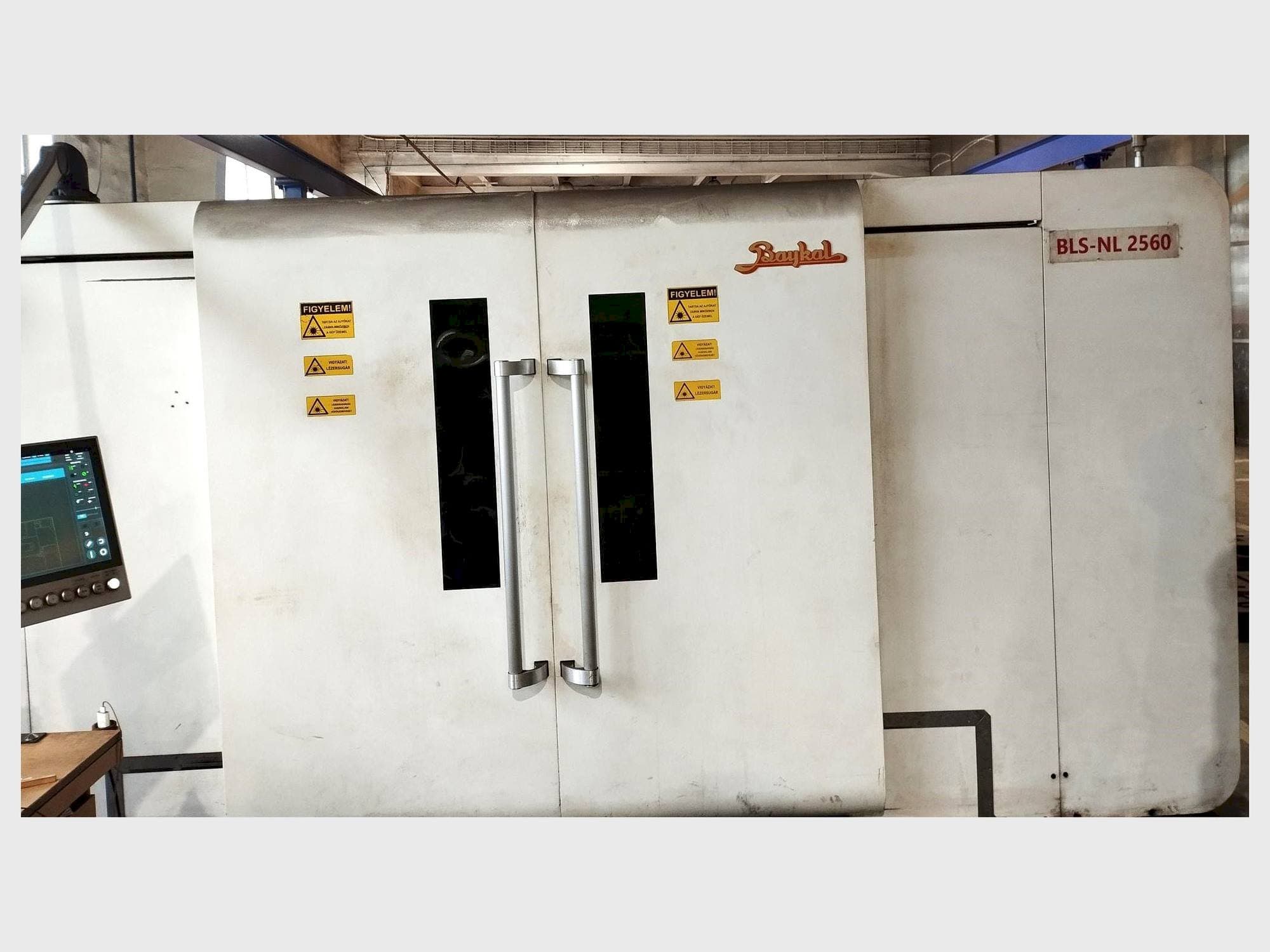 Makine Baykal BLS-NL 2060 4kW Fiber - Önden görünüm