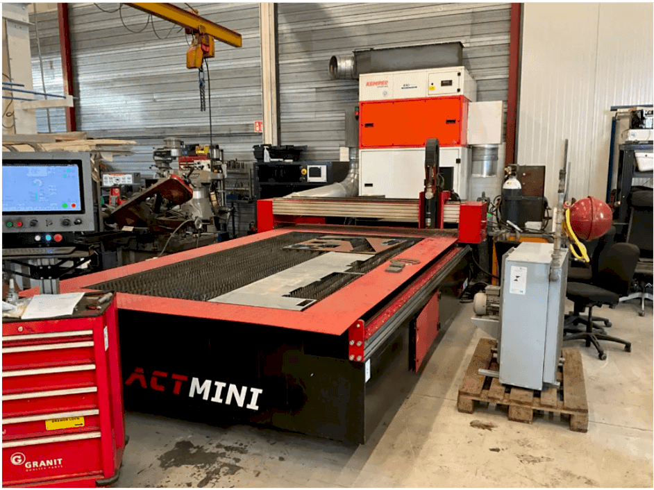 Makine ACT MINI 3015PW - Önden görünüm