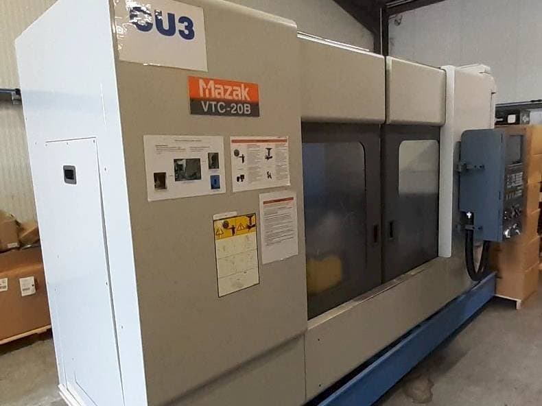 Makine Mazak VTC 20B - Önden görünüm