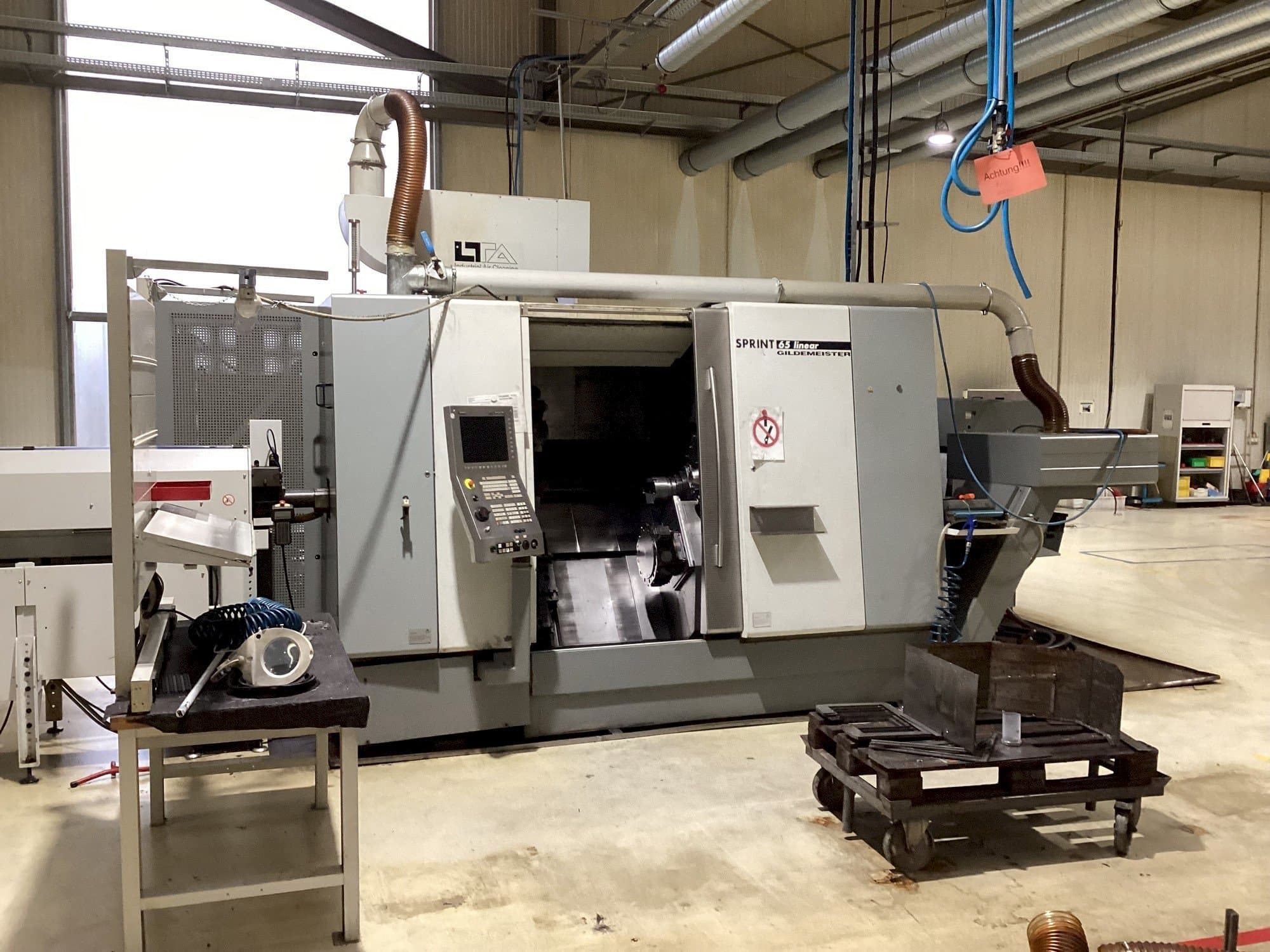 Makine DMG GILDEMEISTER Sprint 65 Linear - Önden görünüm