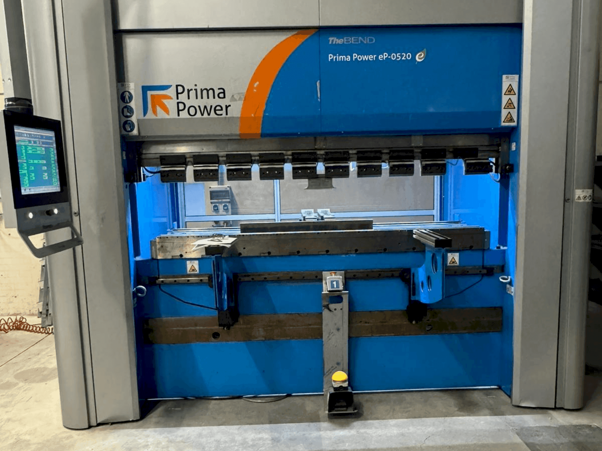 Makine Prima Power eP-0520 - Önden görünüm