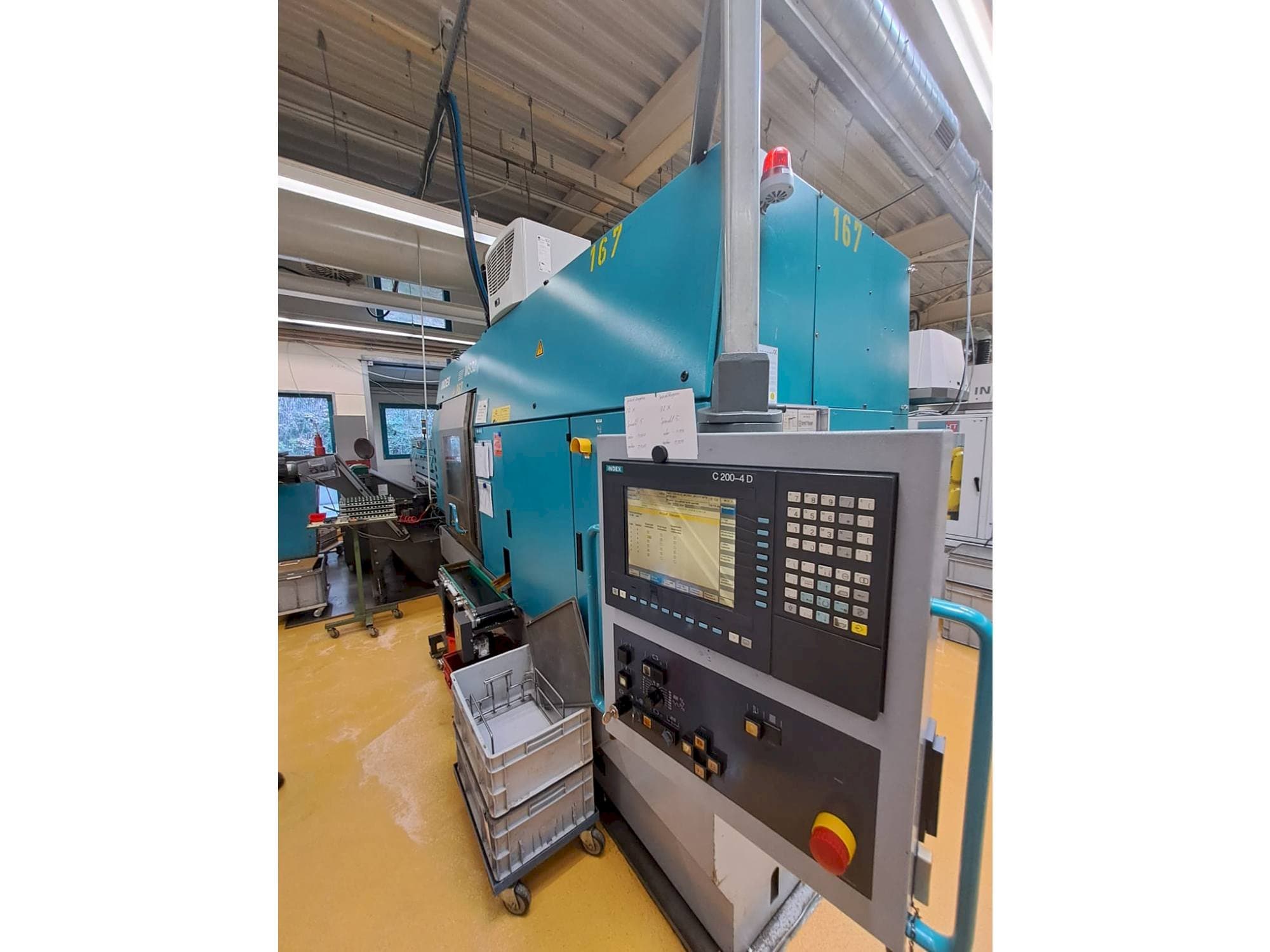 Makine  Index MS32G - Sağ taraf görünümü