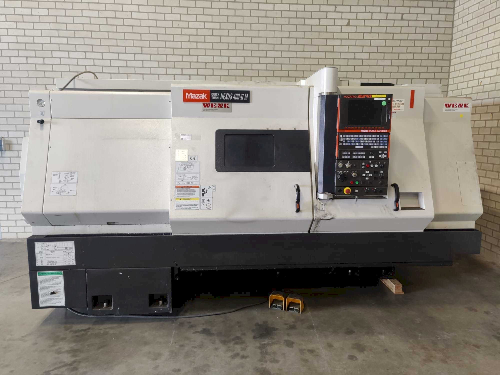 Makine Mazak Quick Turn Nexus 400-II M - Önden görünüm