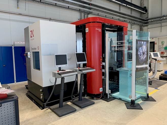 Makine  Zimmer+Kreim Chameleon Quad + Transclean - Önden görünüm