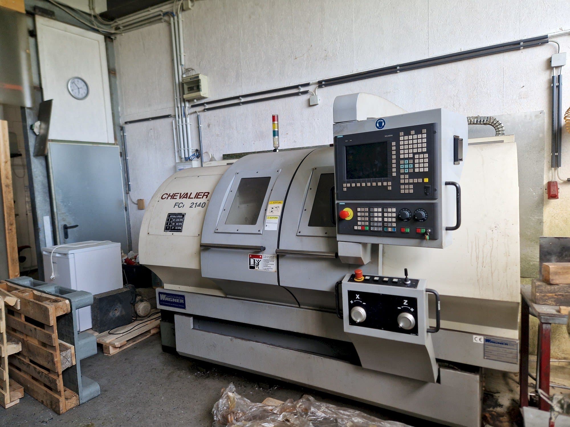 Makine Chevalier FCL 2140 S - Önden görünüm